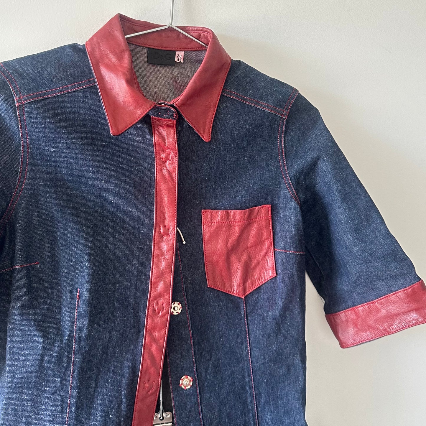 D&G Denim Two Piece Set