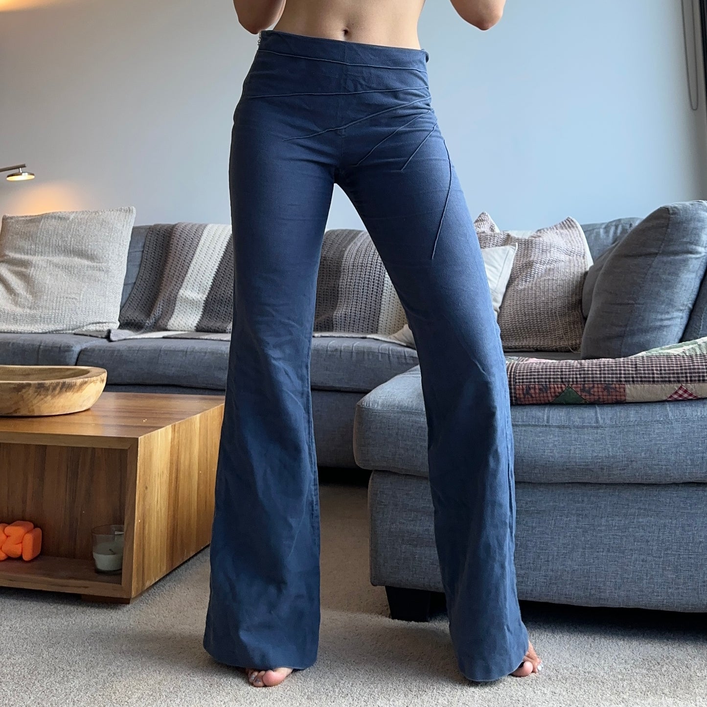 Chloé AW2001 Blue Flares