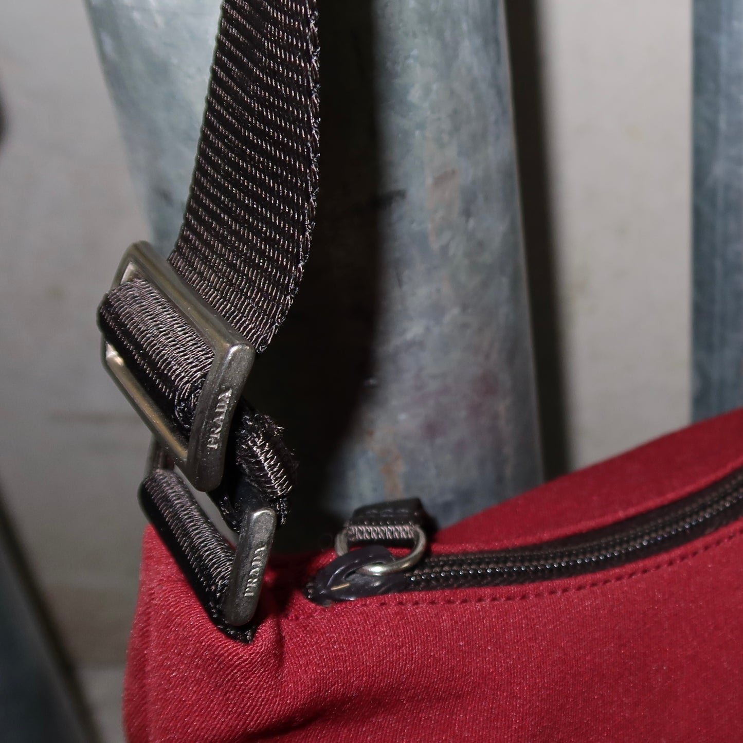 Prada Sport Red Nylon Mini Bag