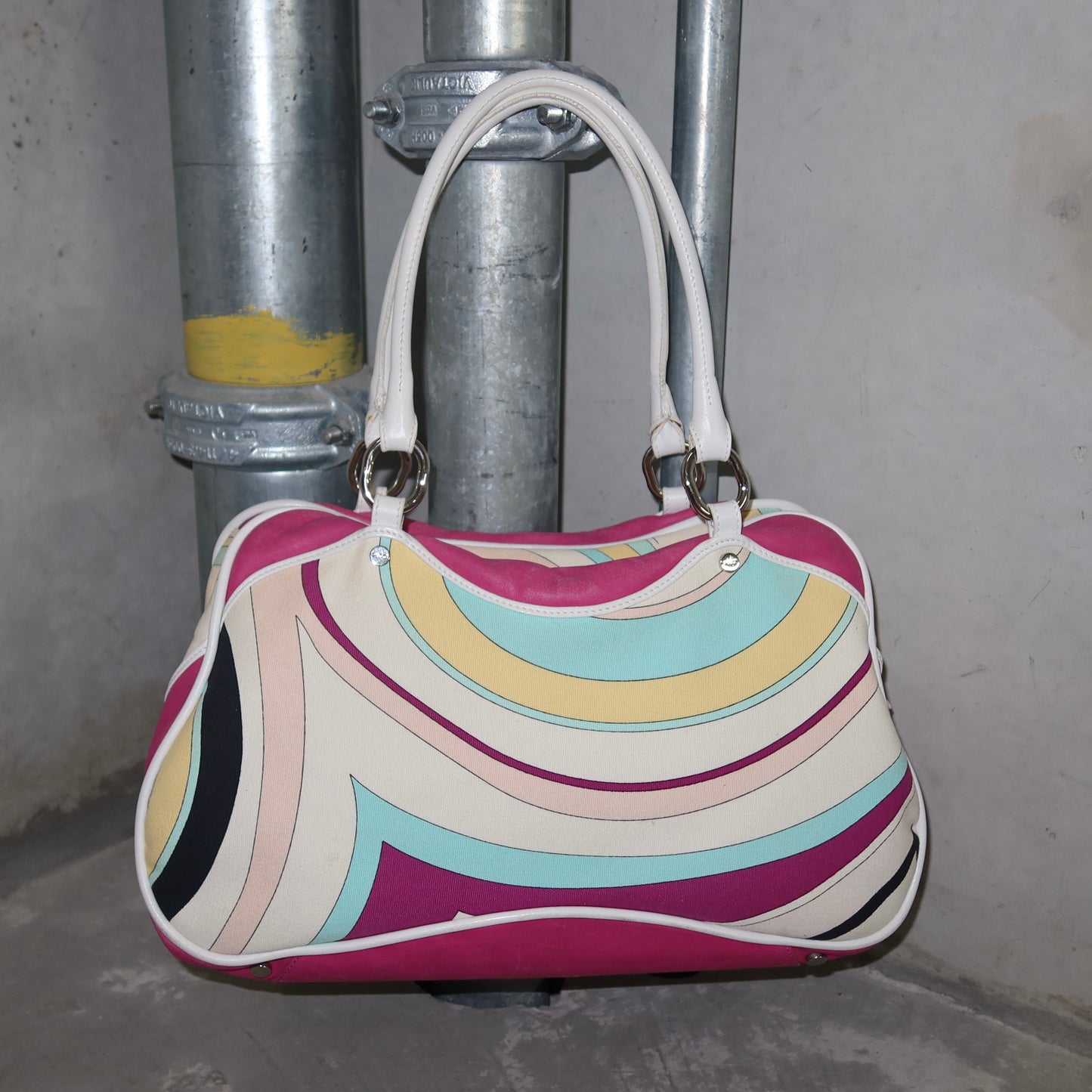 Emilio Pucci Large Printed Handbag