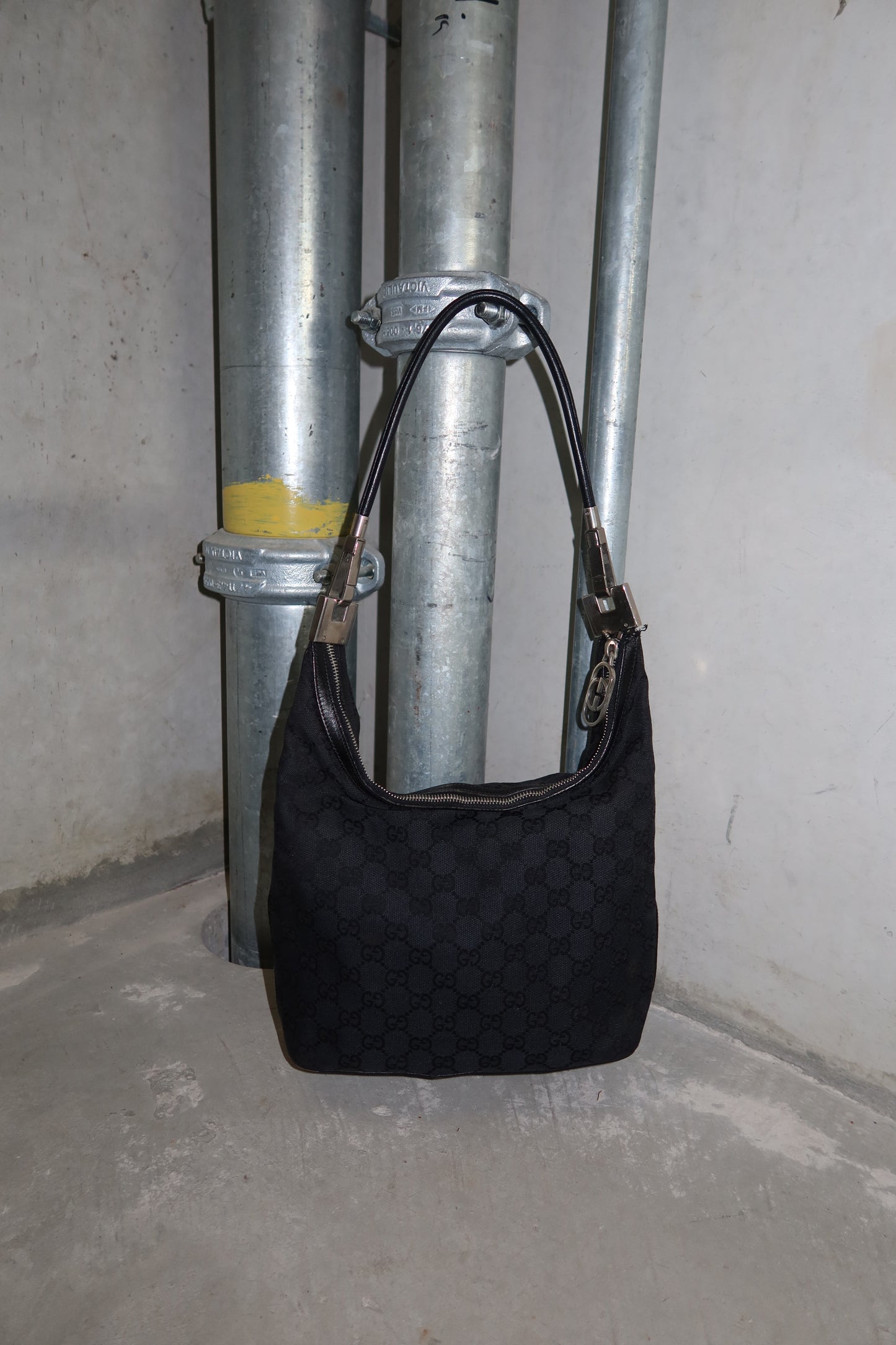 Gucci Black Monogram Tote