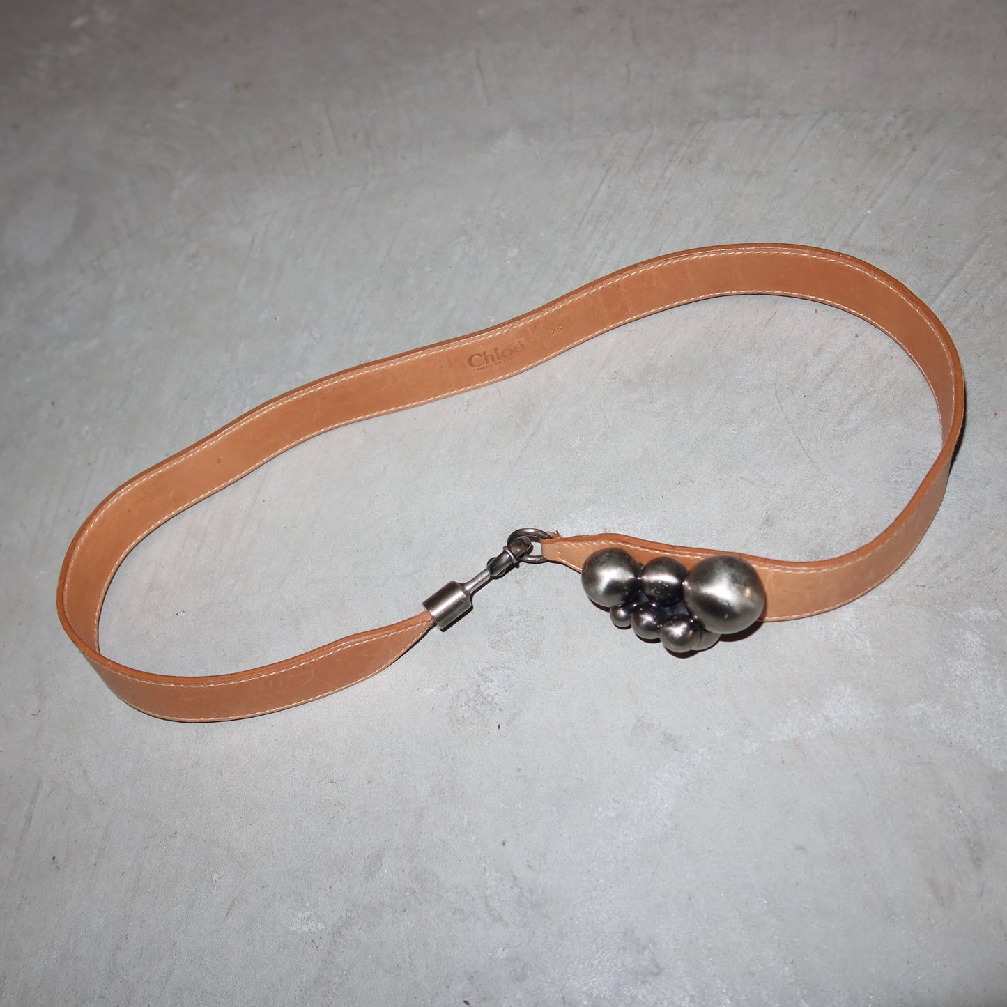 Chloé Leather Embellished Belt