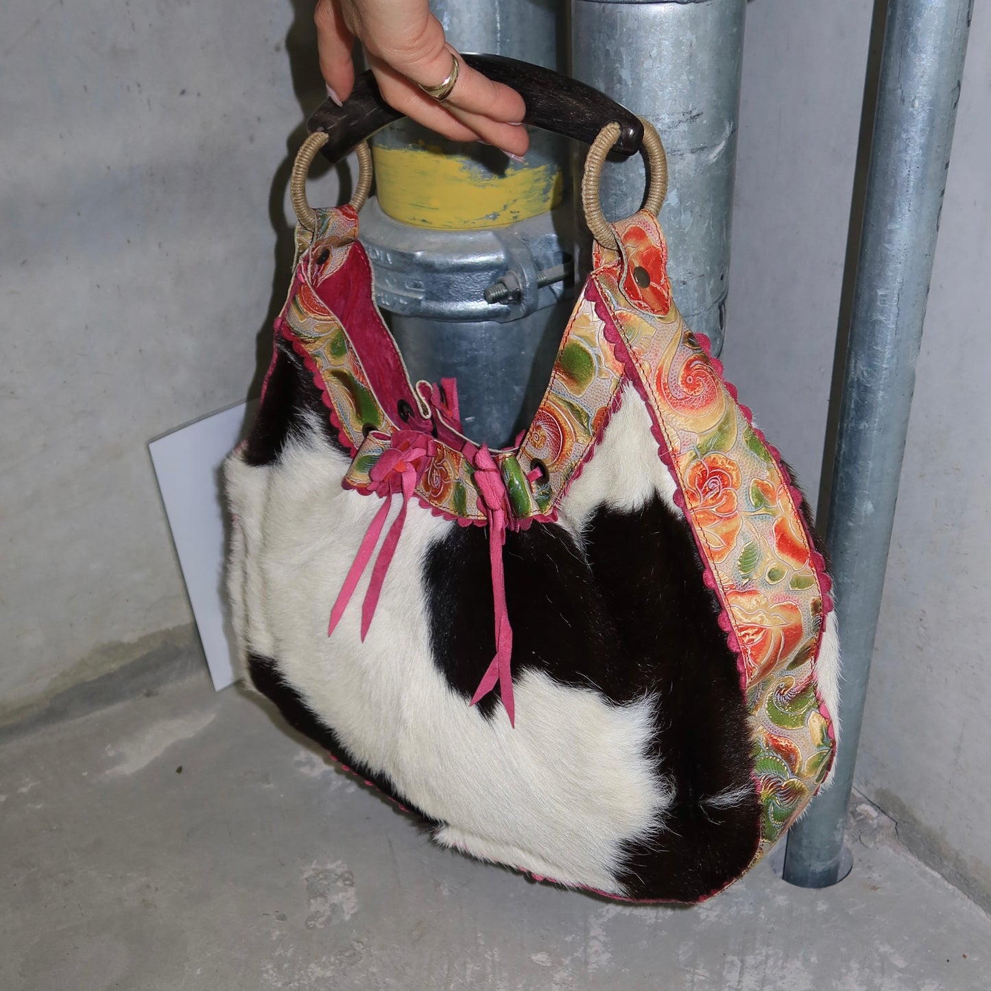 Vintage Cowhide Bag