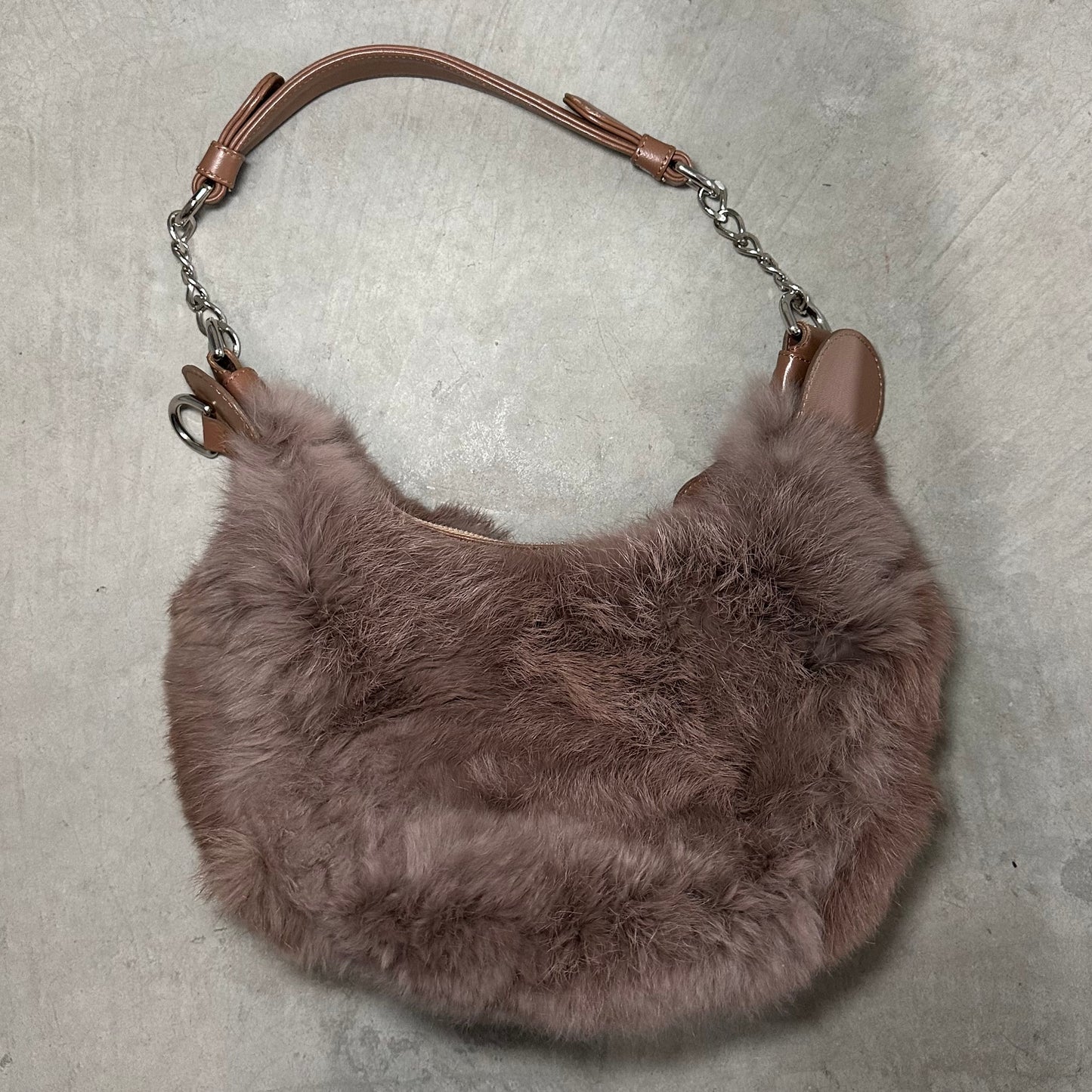Sonia Rykiel Real Fur Bag