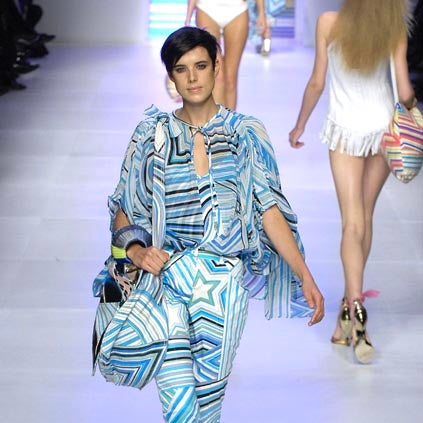 Emilio Pucci SS2008 Midi Skirt