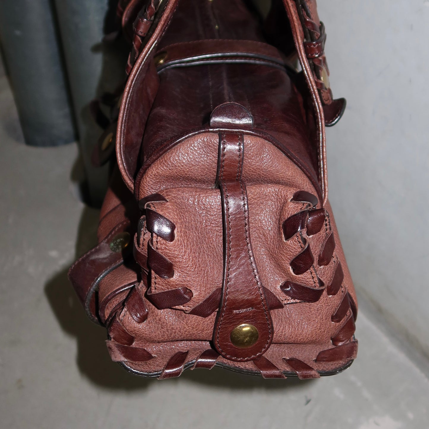 Chloé Brown Leather Silverado