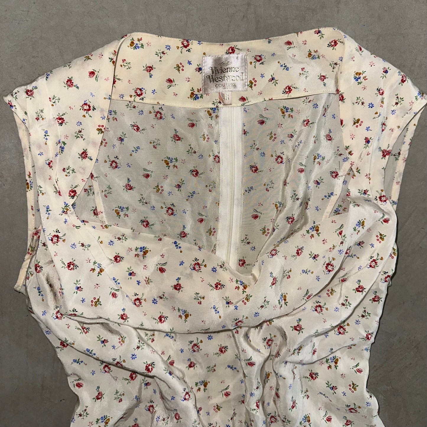Vivienne Westwood Couture Silk Floral Top