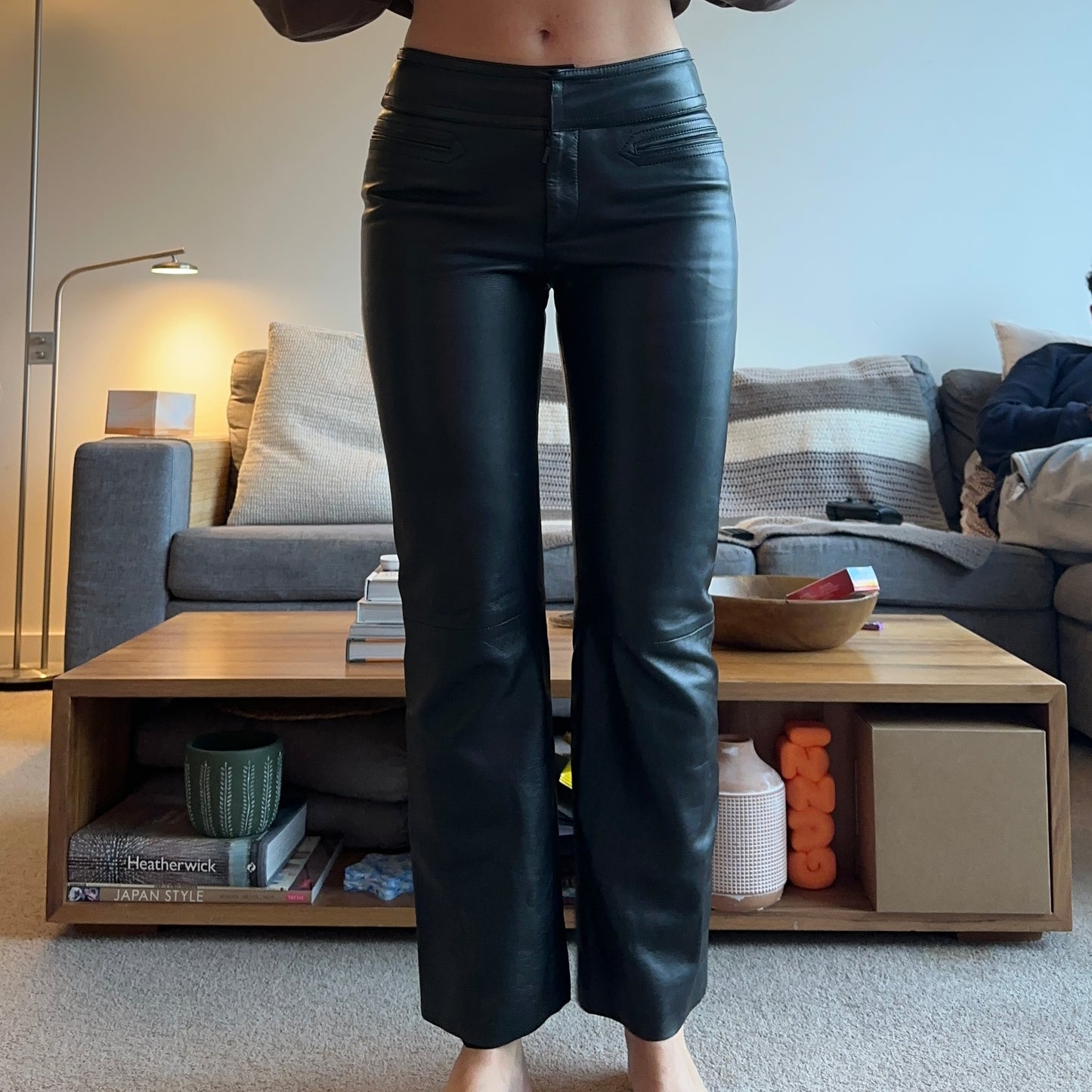 Gucci by Tom Ford Leather Trousers