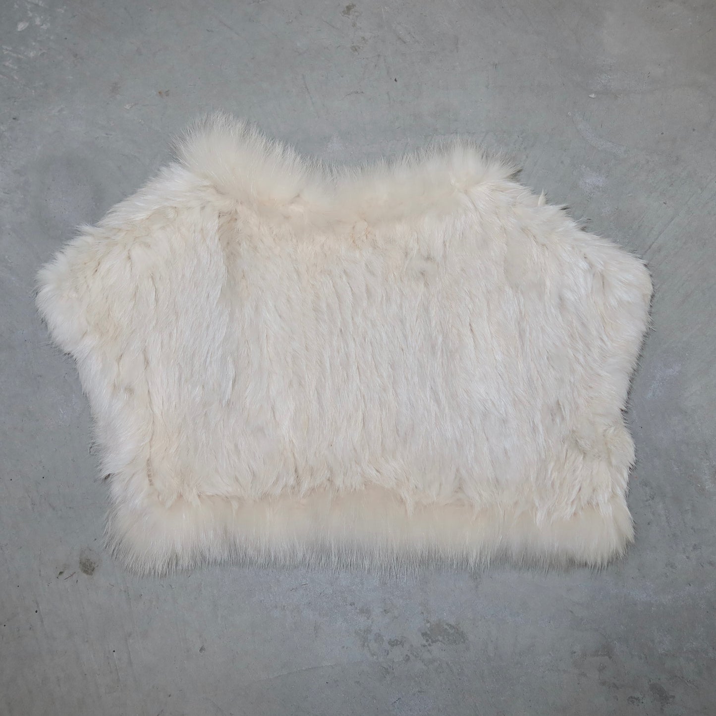 Vintage White Rabbit Bolero