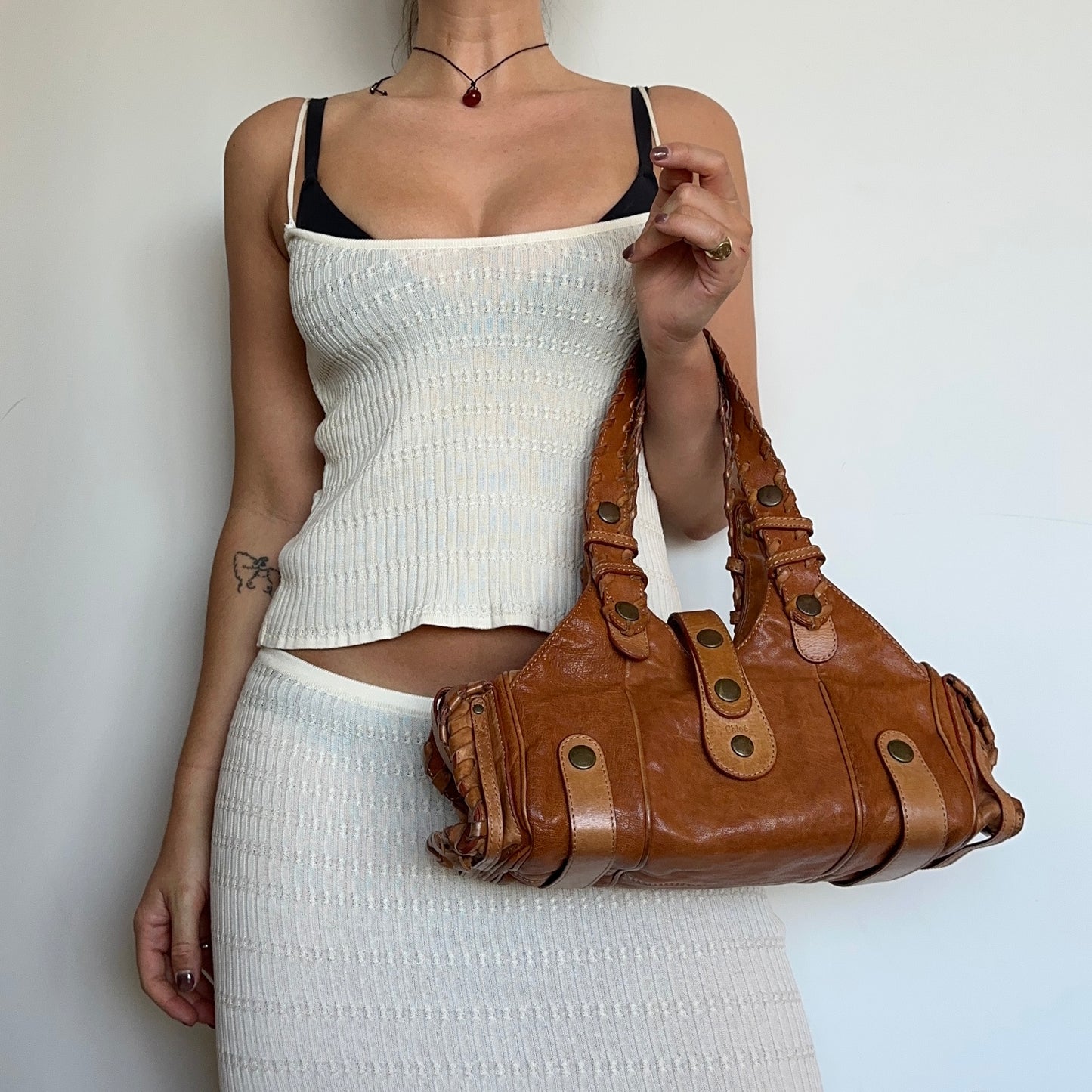 Chloé Brown Leather Silverado