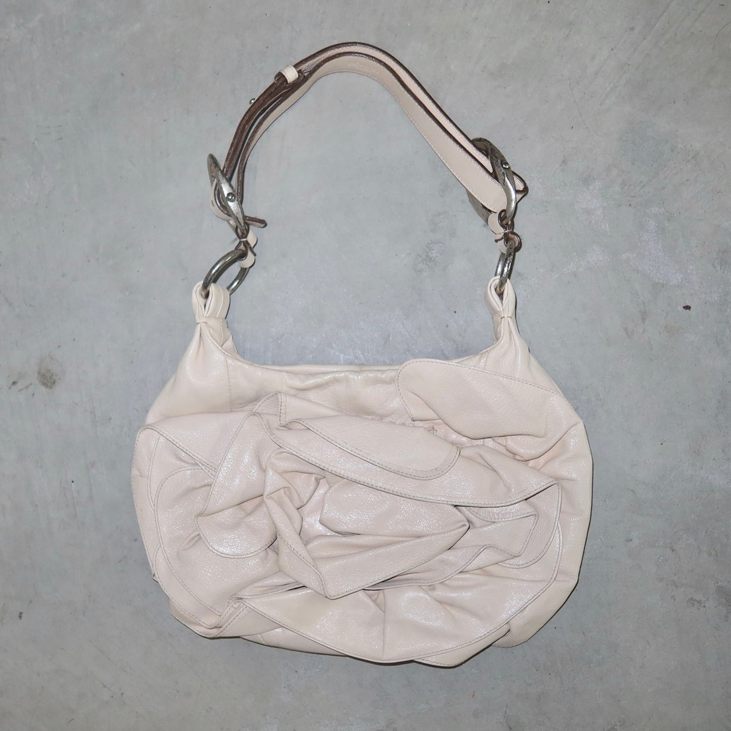 YSL Cream Nadja Bag