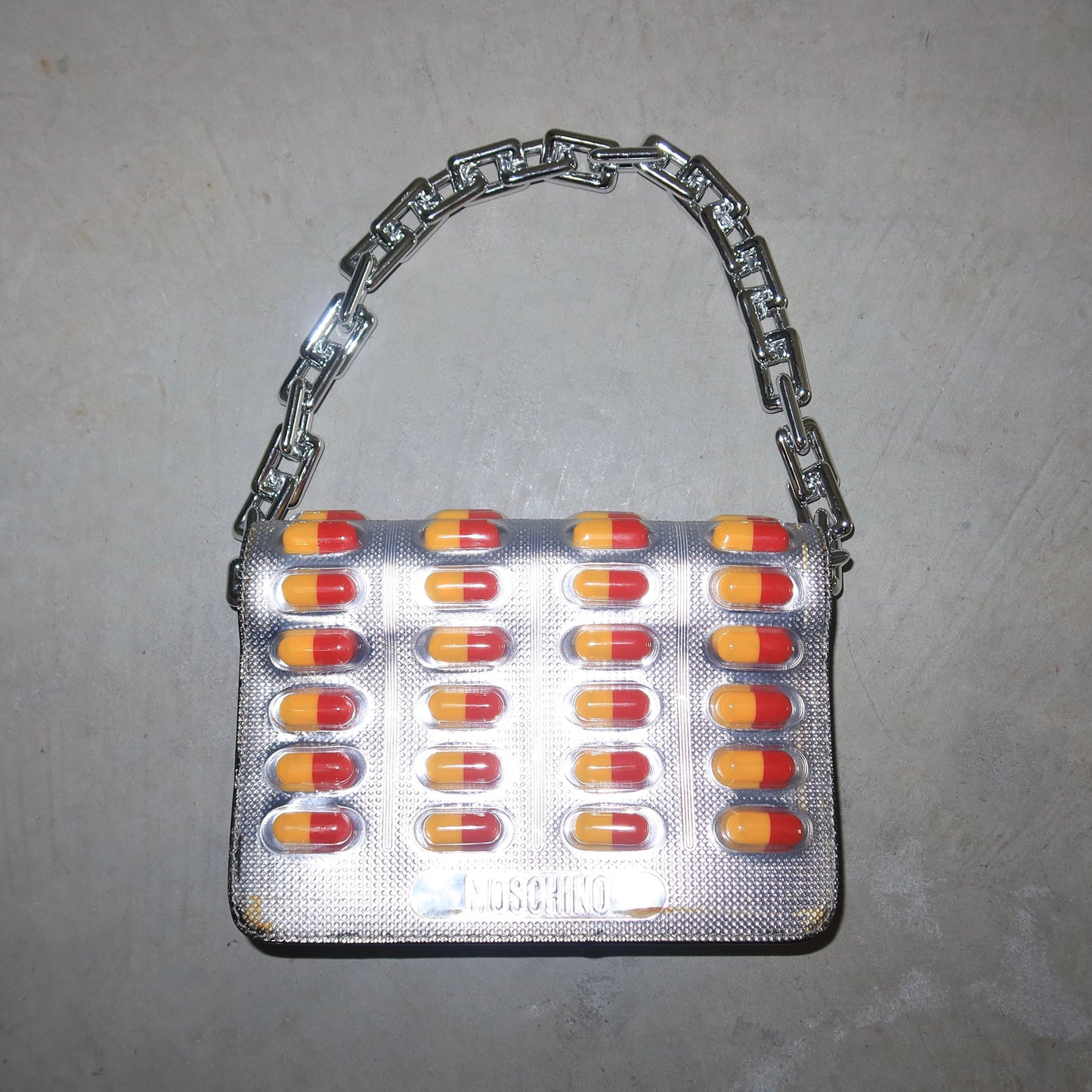 Moschino SS2017 Pill Capsule Bag π