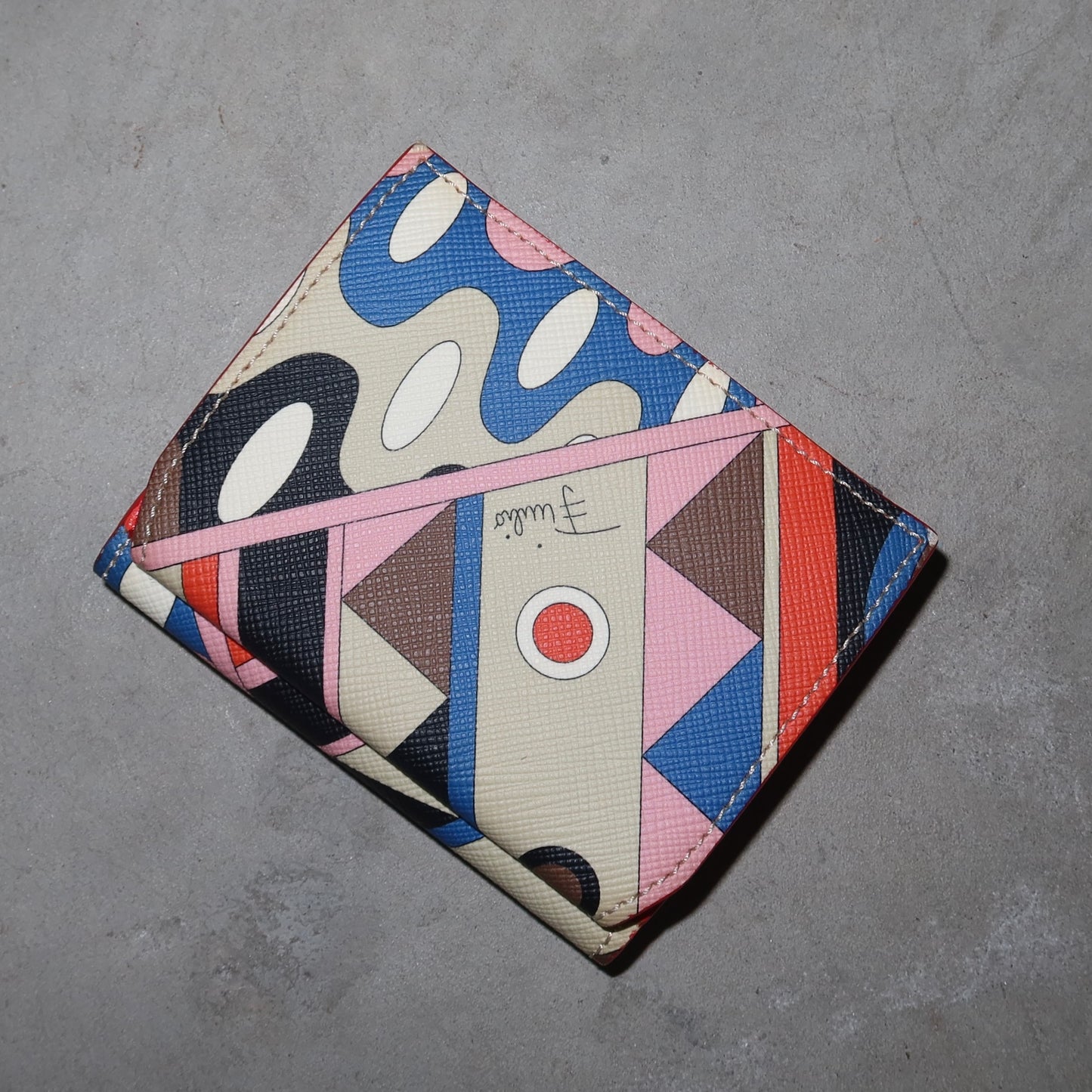 Emilio Pucci AW2003 Rare Leather Wallet