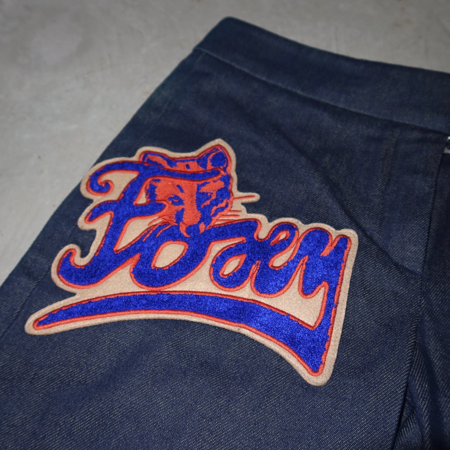 Chloé Rare AW2001 ‘Foxy’ Patch Flared Jeans