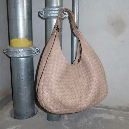 Bottega Veneta Intrecciato Campana Bag
