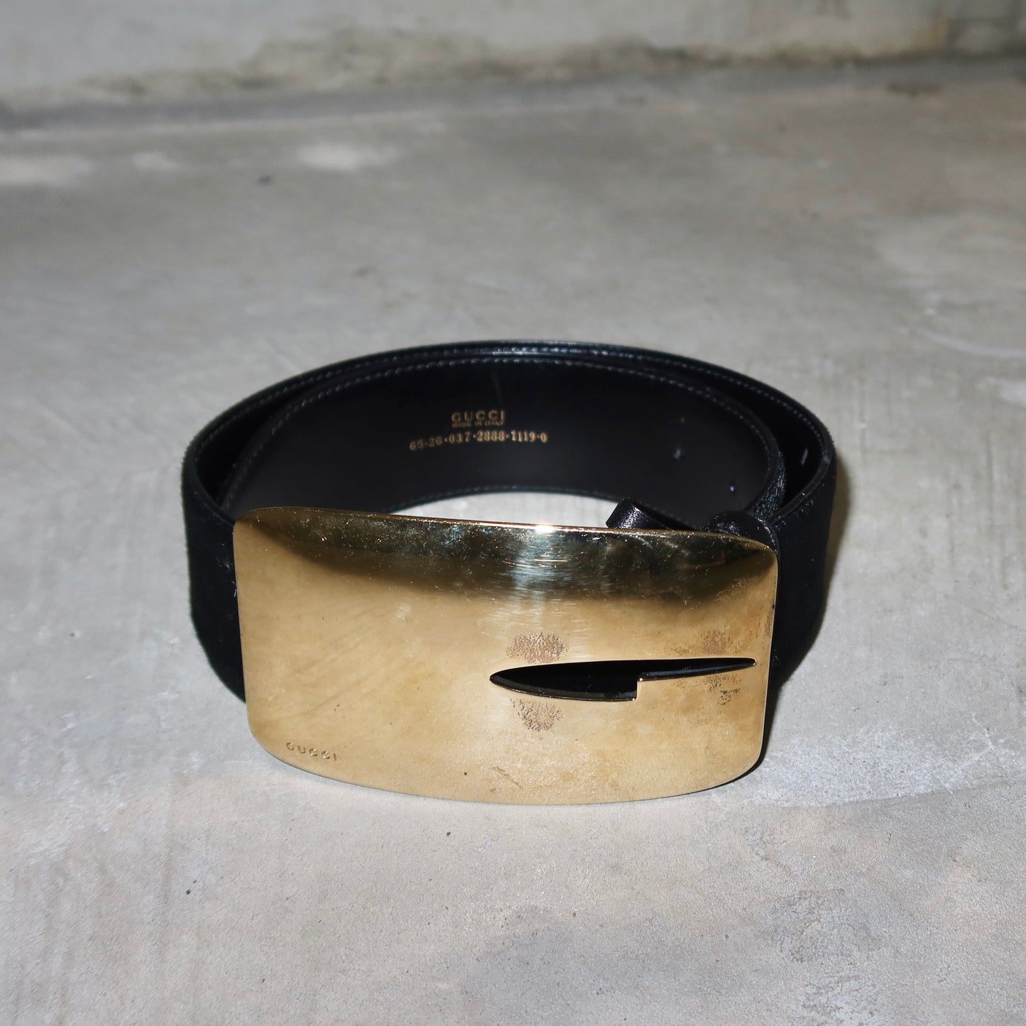 Gucci AW1996 Oversized Cowhide Belt
