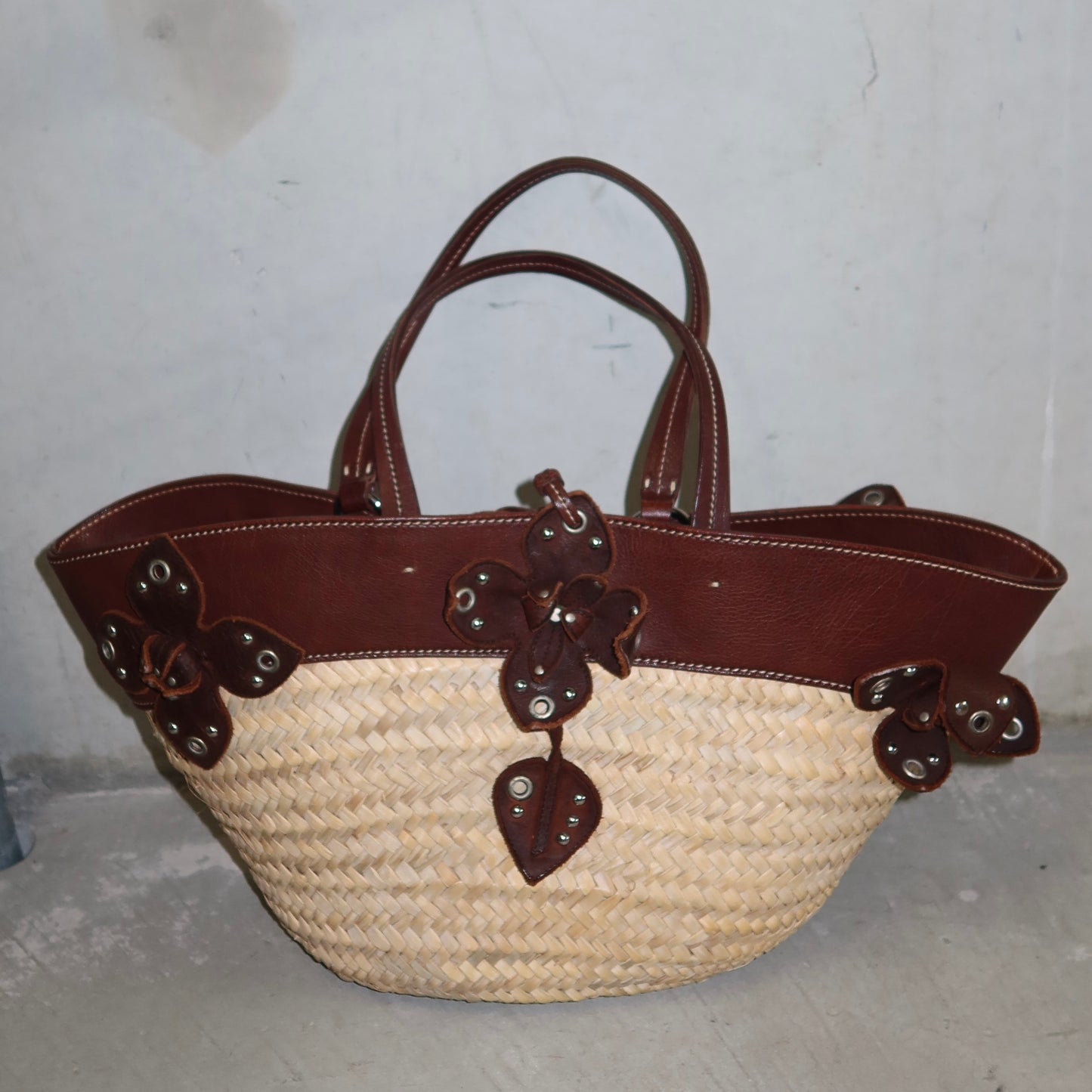 Miu Miu Woven Basket Bag