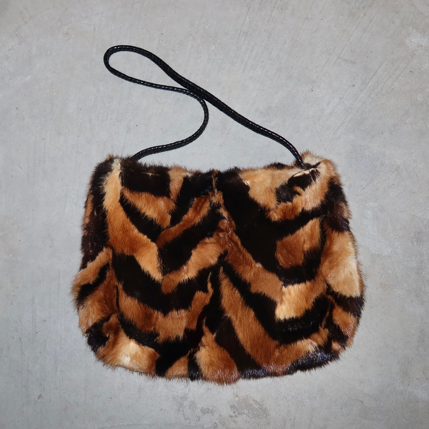 Vintage Italian Made Fur Bag