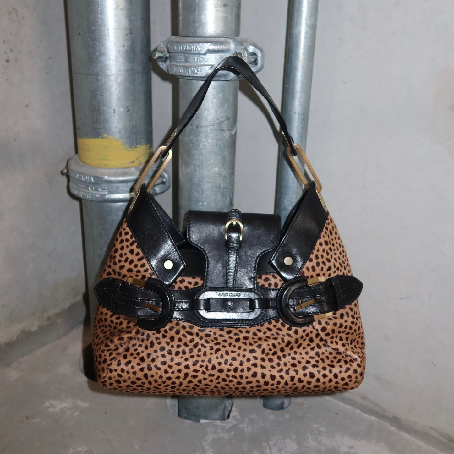 Jimmy Choo Pony Hair Cheetah Bag