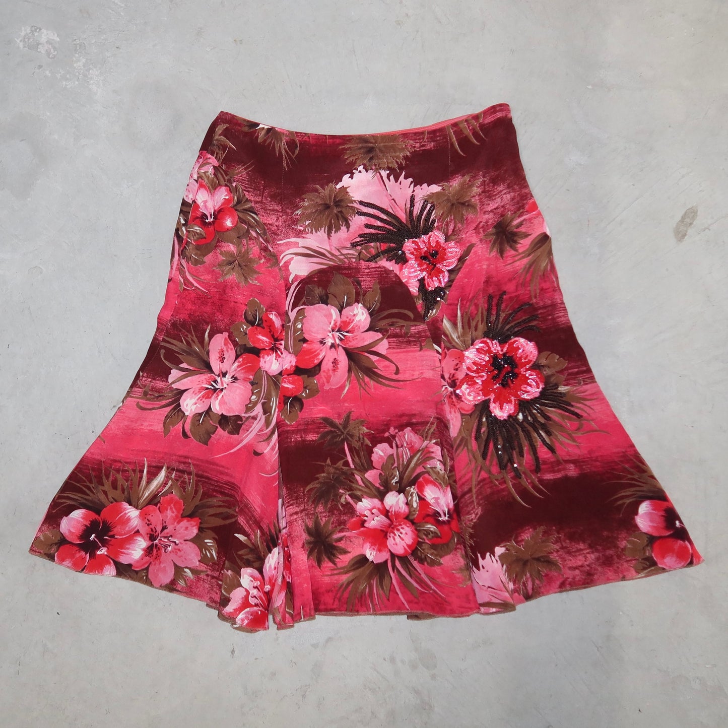 Anna Molinari Silk Skirt