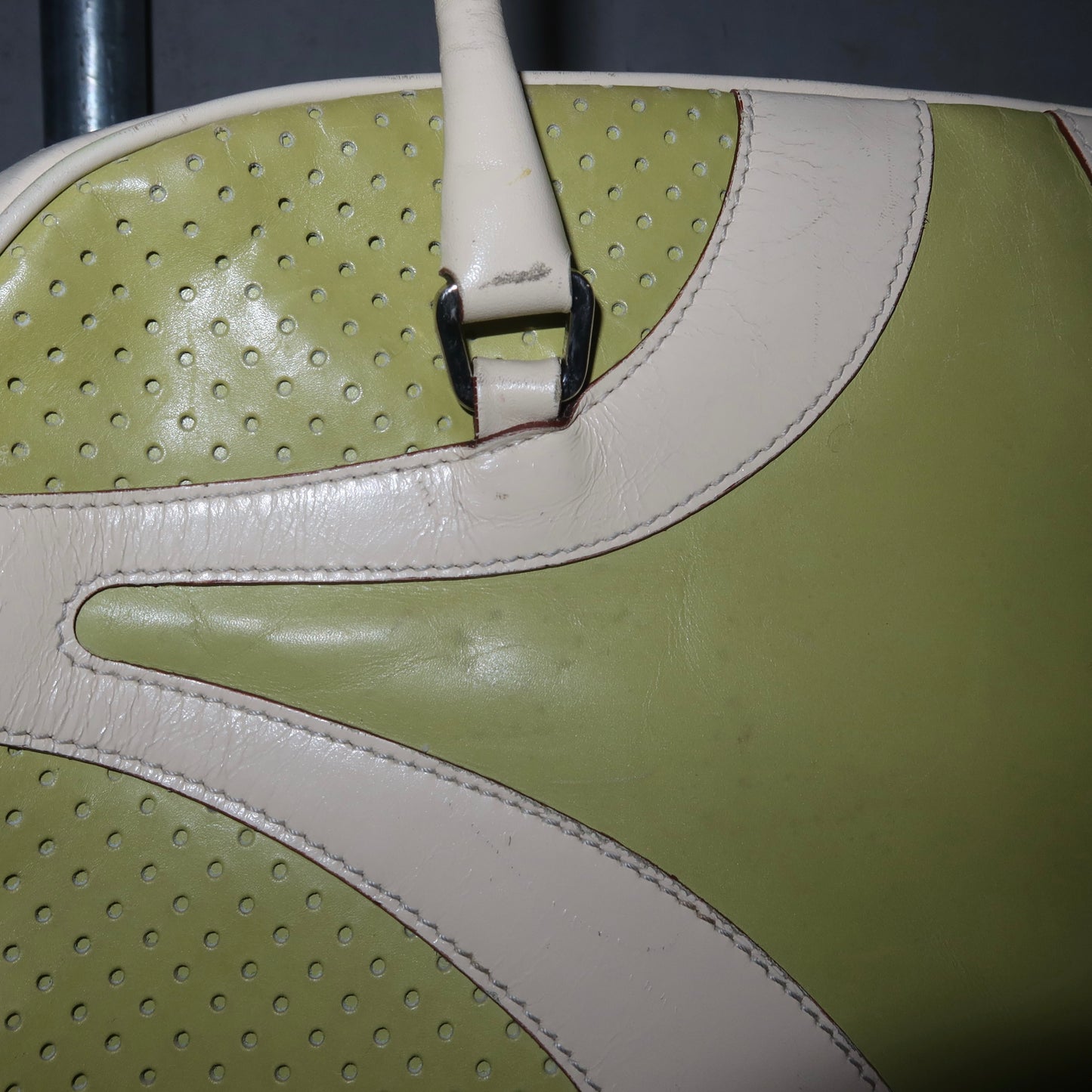 Prada Green Bowling Bag