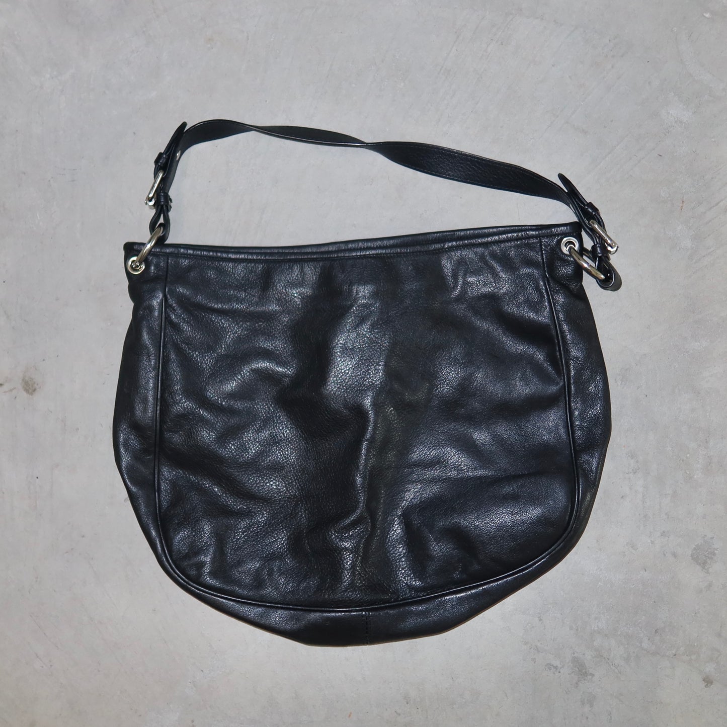 Vintage Italian Made Cowhide Camo Bag