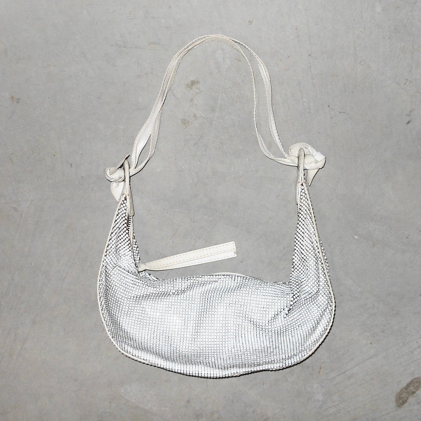 Chloé White Glomesh Bag