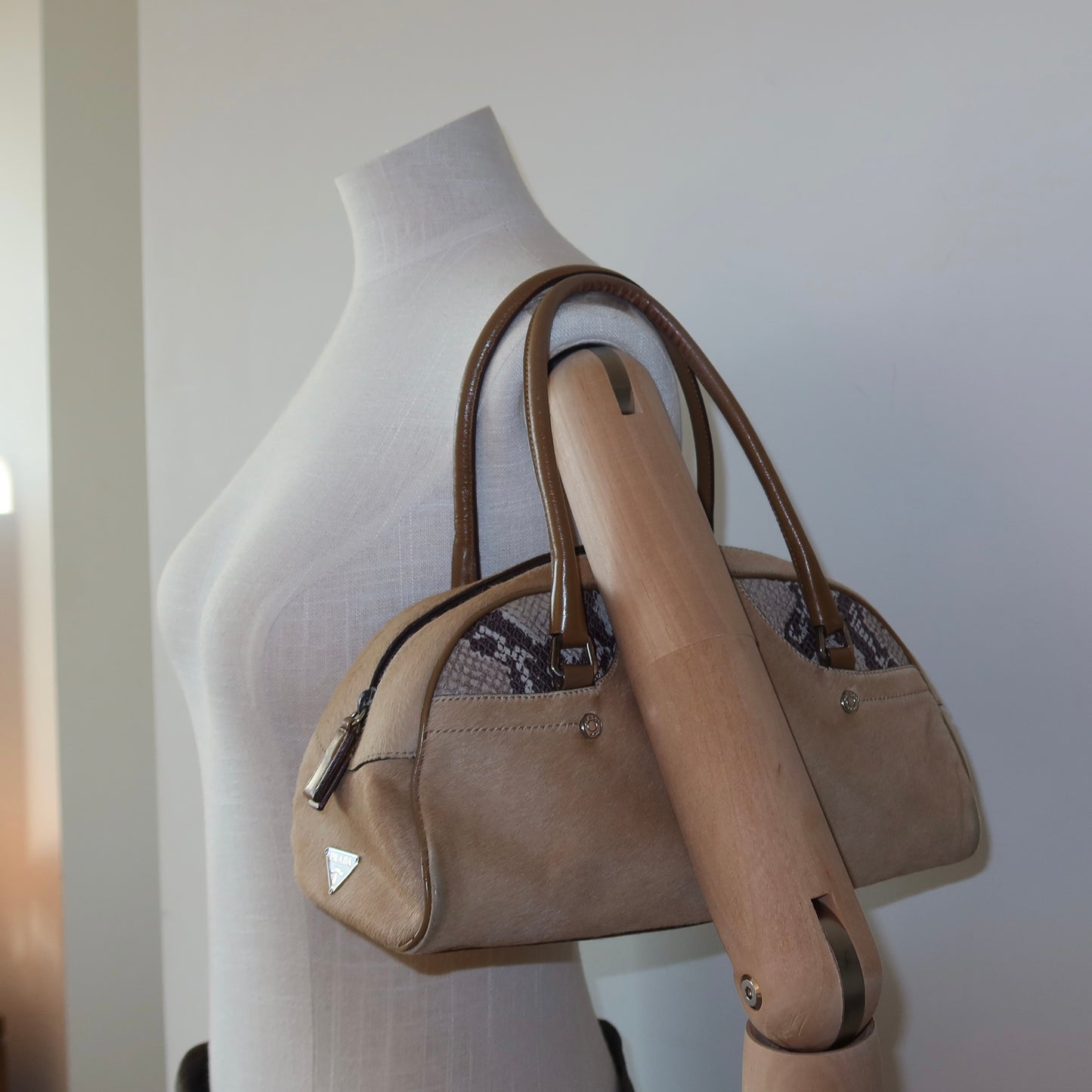 Prada Cowhide Bowling Bag