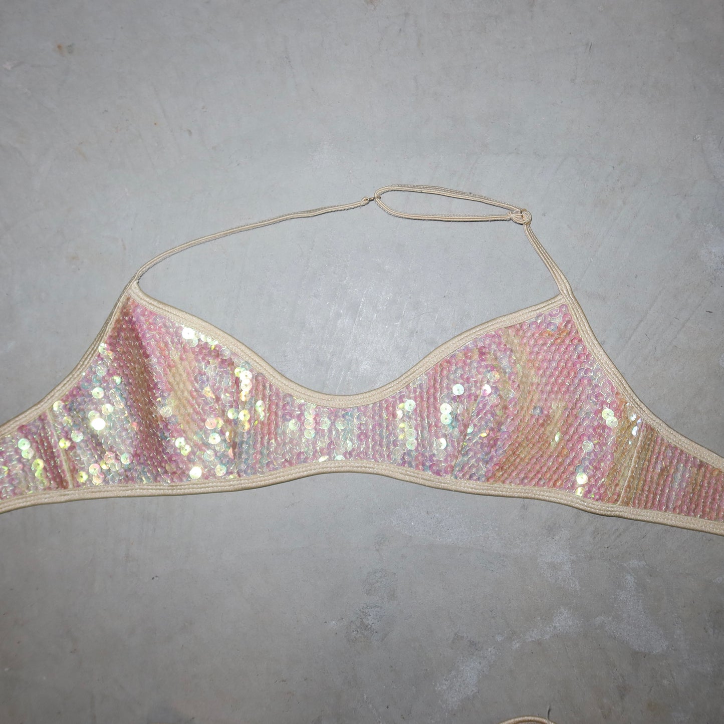 Plein Sud Iridescent Sequin Bikini