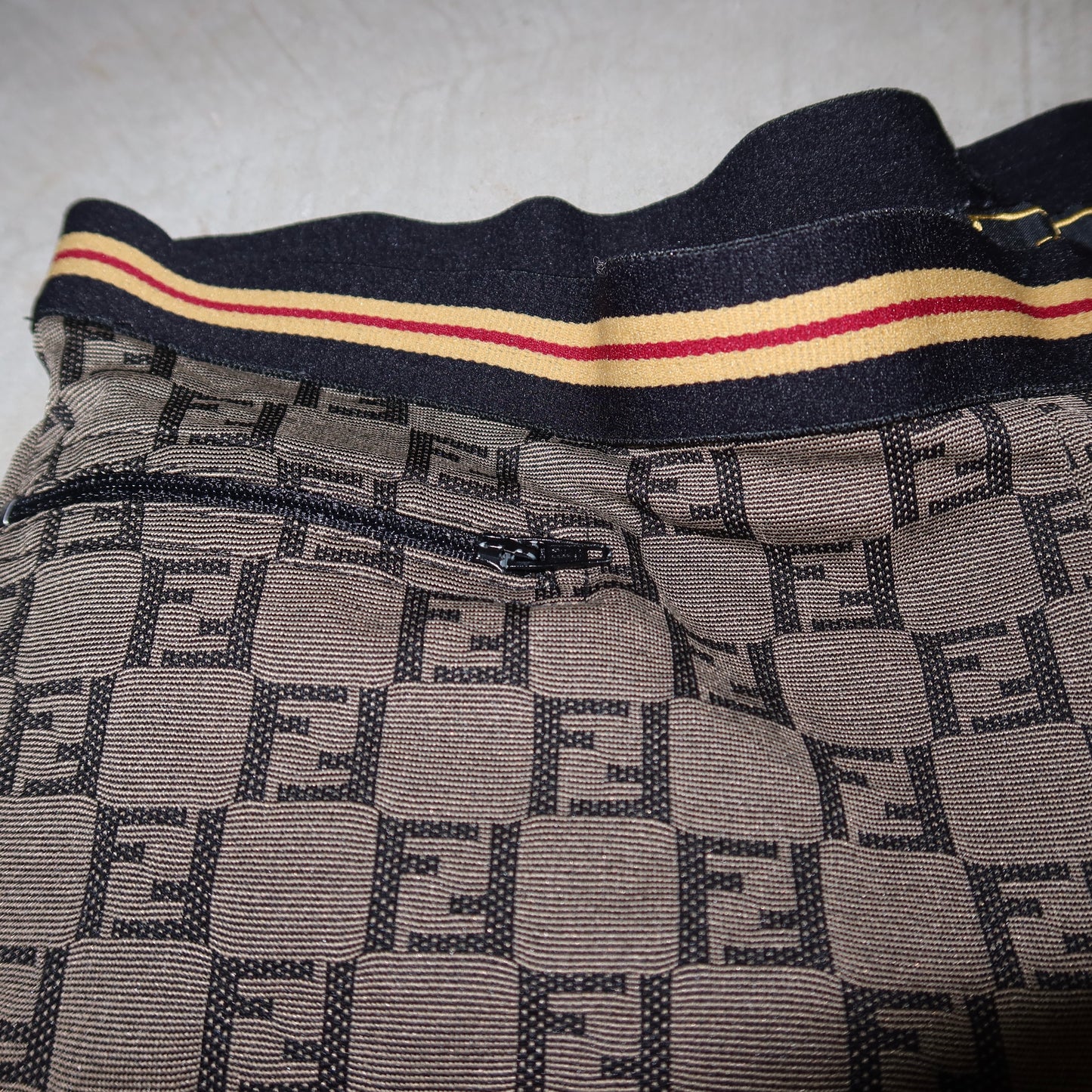 Fendi Mare Zucca Print Capris