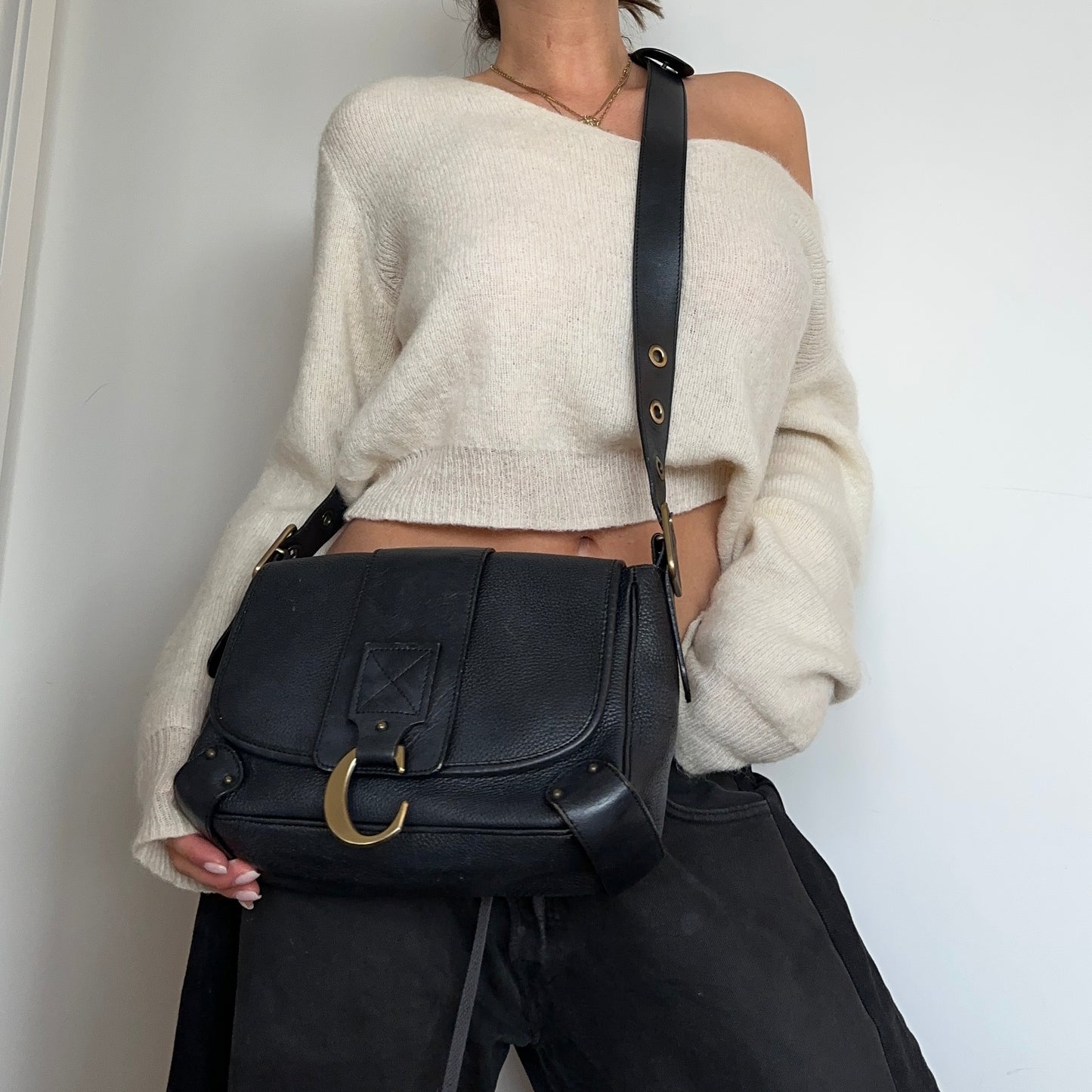 Chloé Leather Messenger Bag