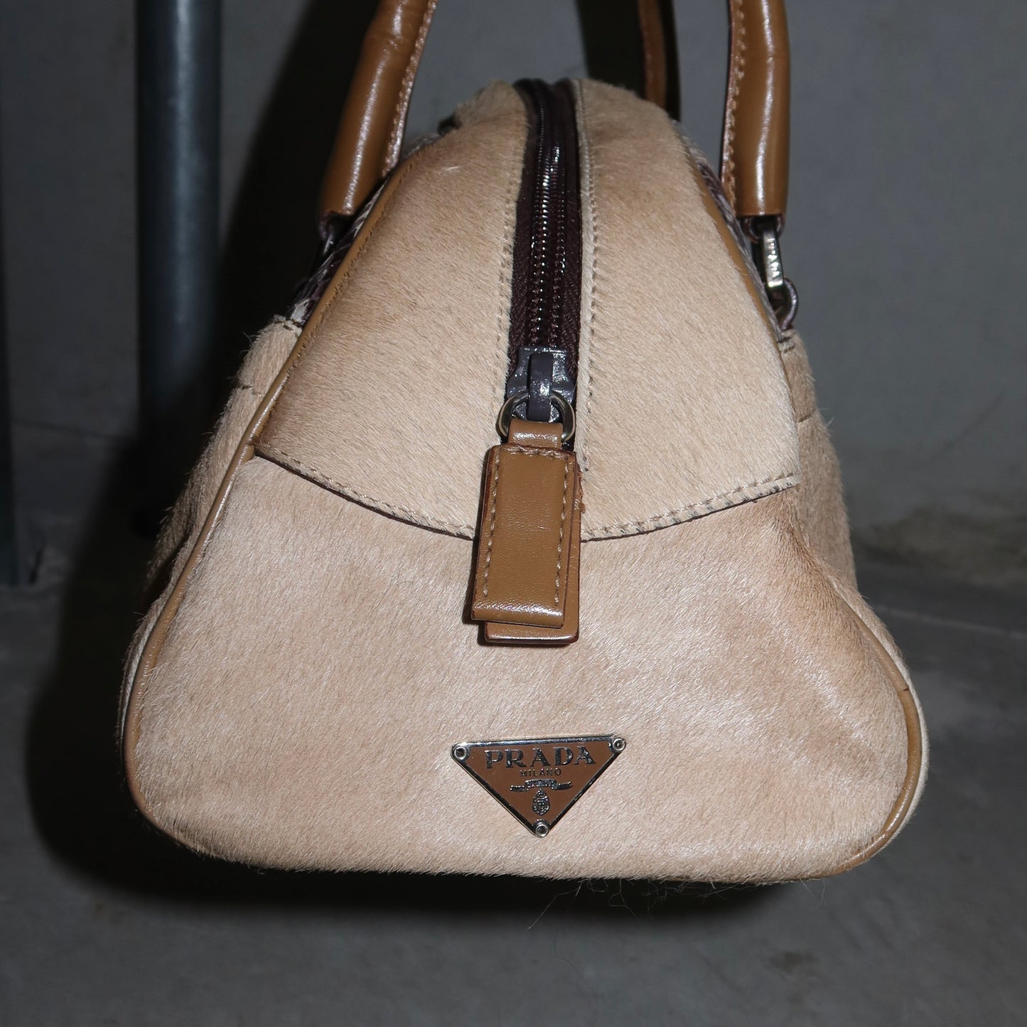 Prada Cowhide Bowling Bag