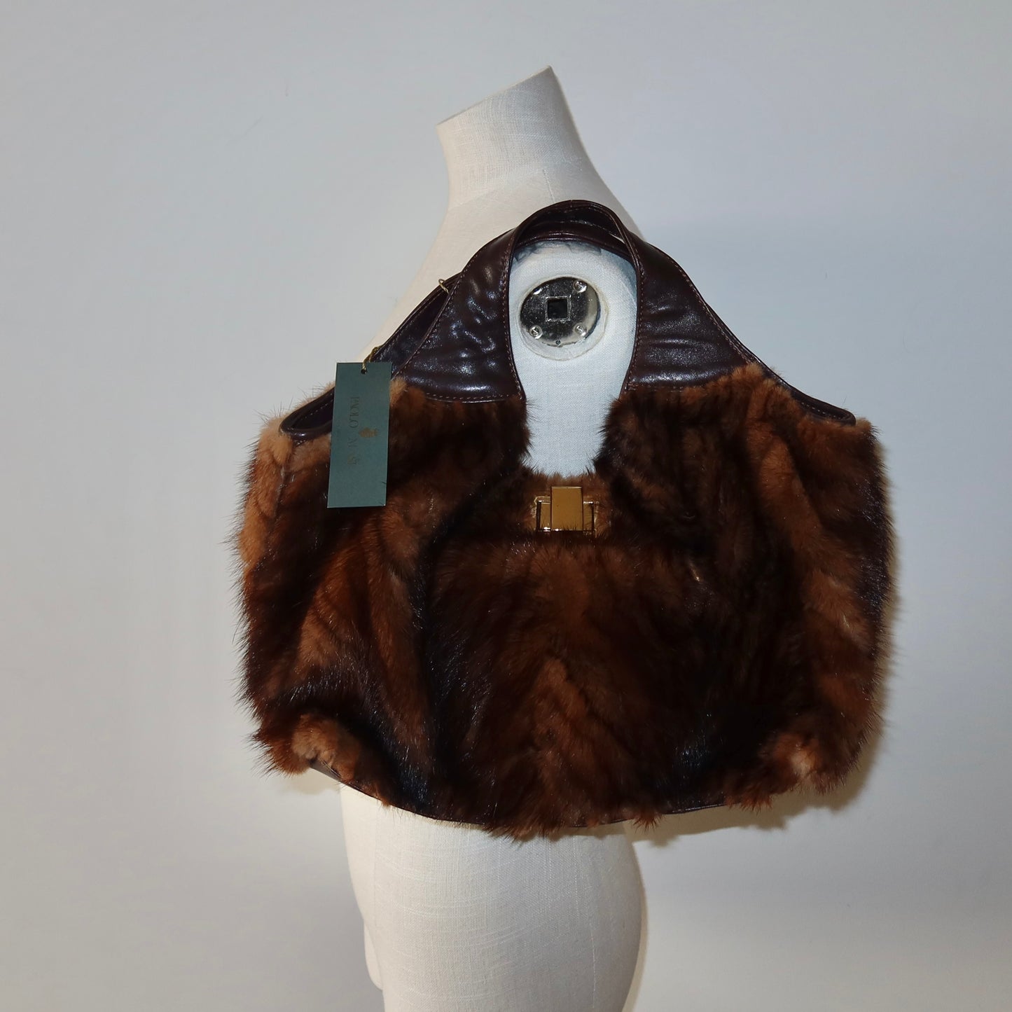Paolo Masi Mink Fur Bag (BNWT)