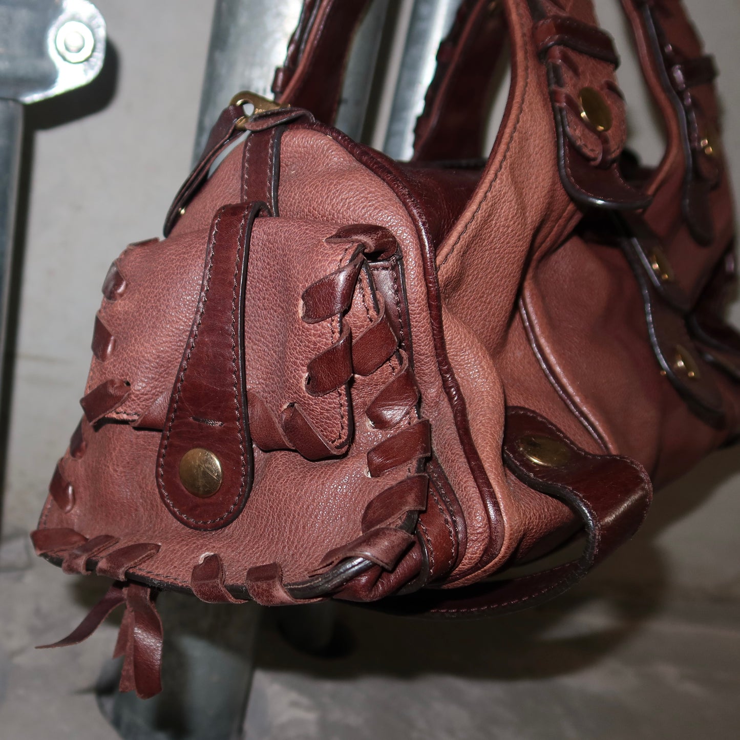 Chloé Brown Leather Silverado