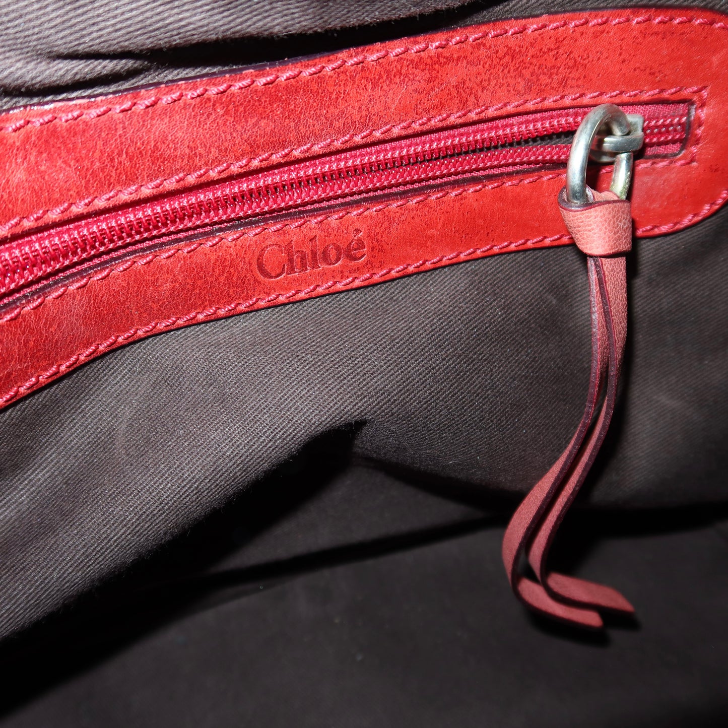 Chloé Faded Red Kerala Bag
