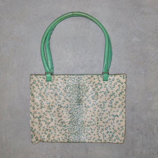 Bottega Veneta SS2000 Leopard Print Cowhide Tote