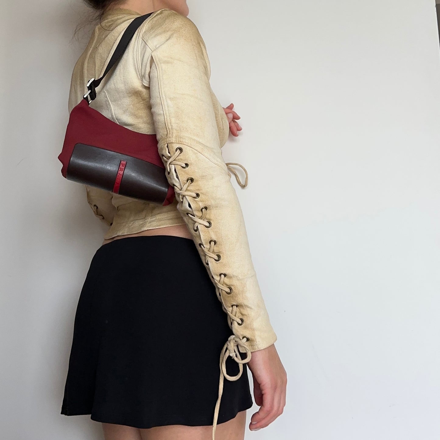 Prada Sport Red Nylon Mini Bag
