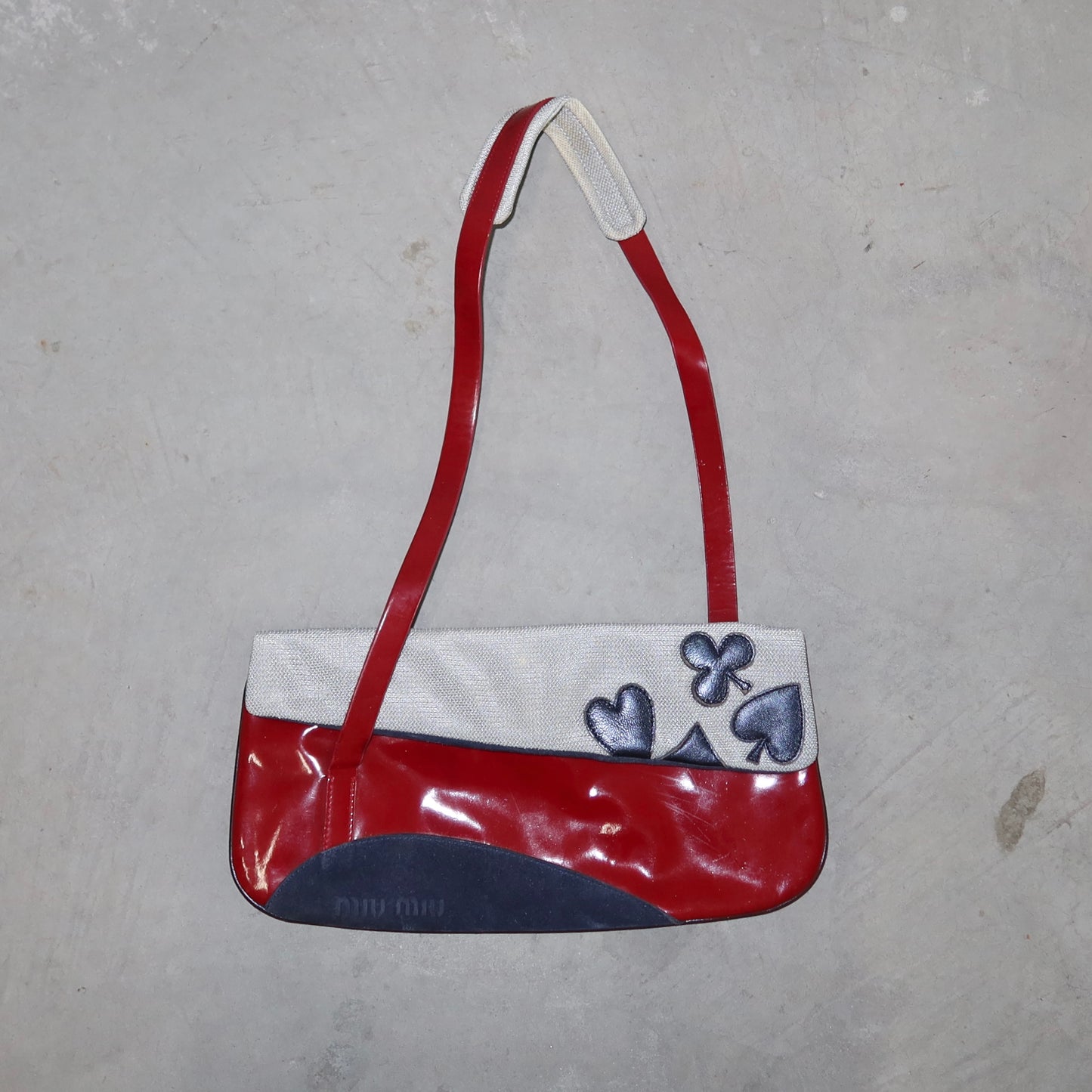 Miu Miu Rare AW1999 Aces & Spades Bag