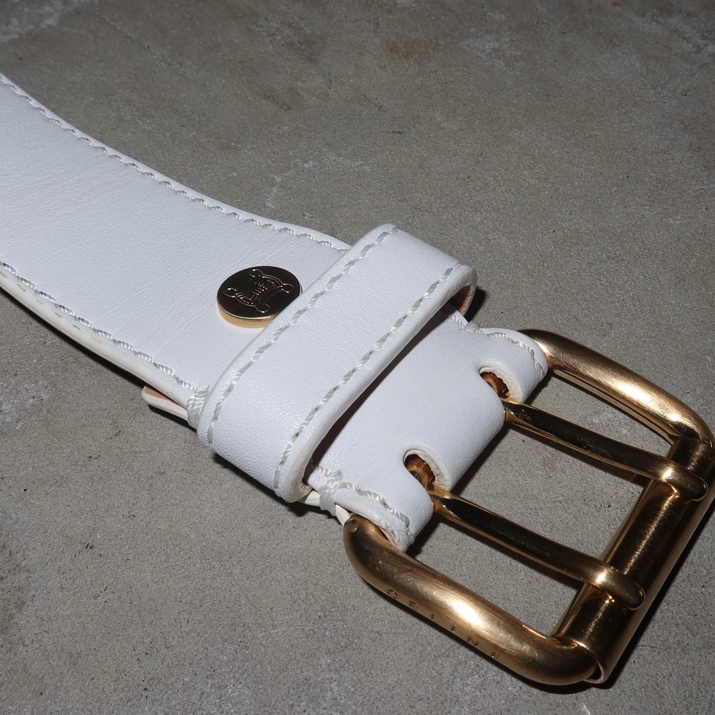 Celine 2004 Olympics Boy Scout Belt