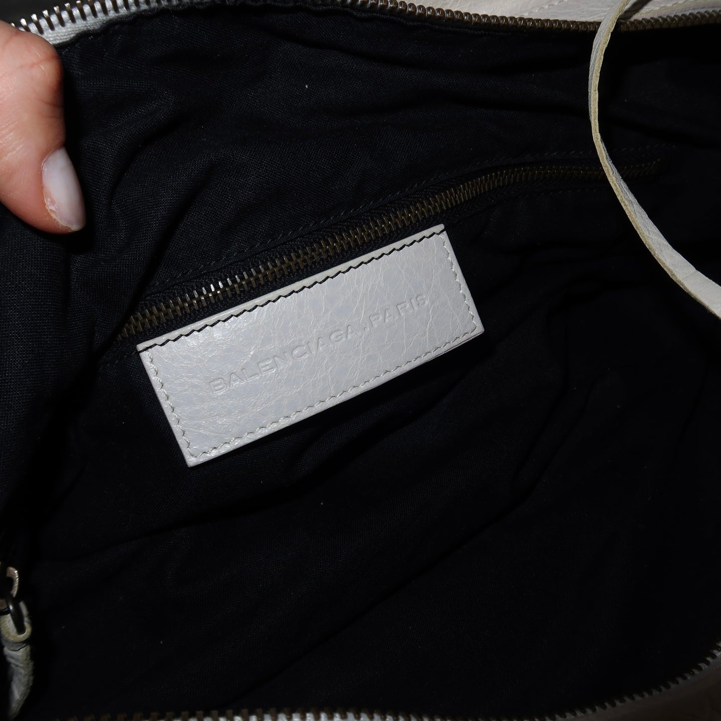 Balenciaga White Lilac Twiggy