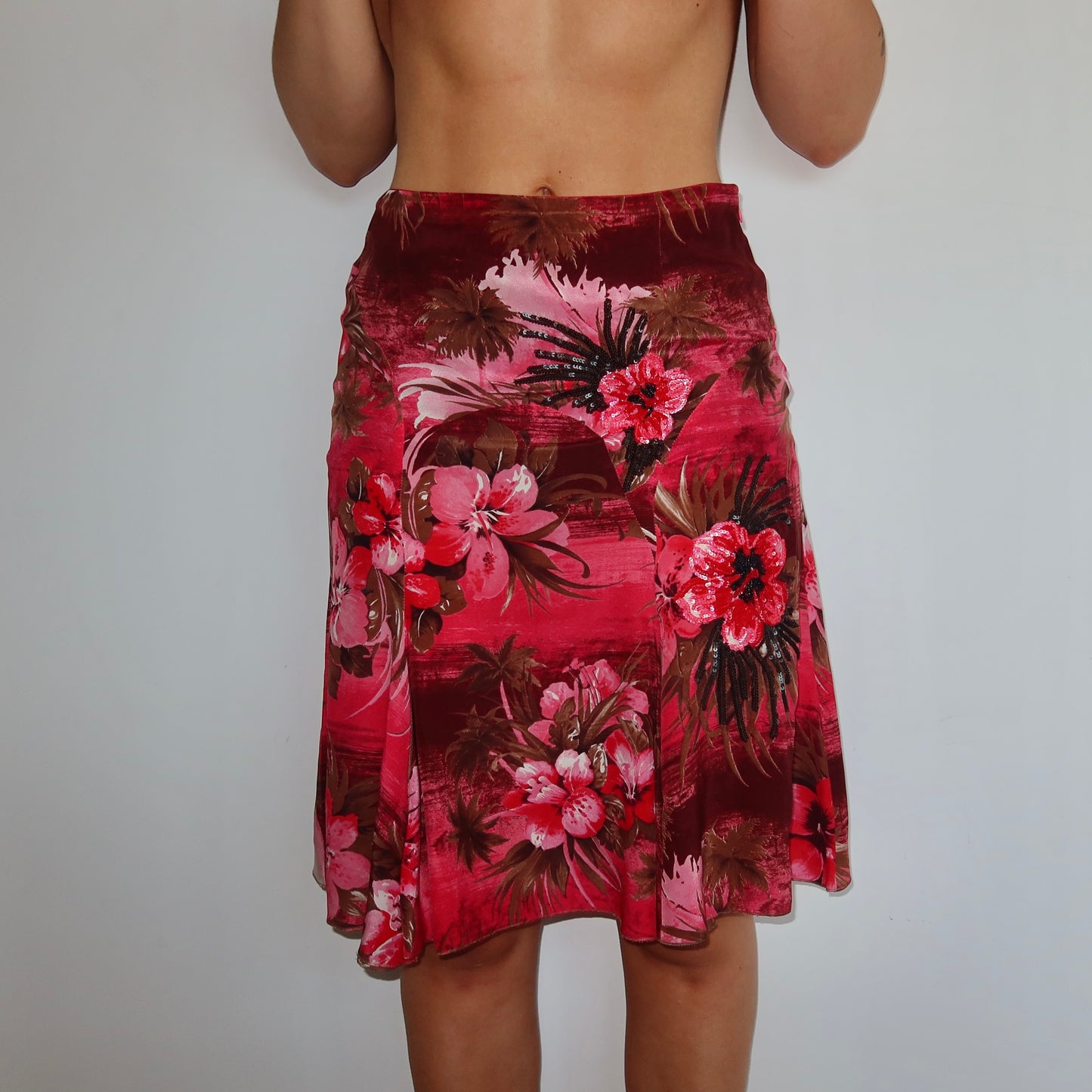 Anna Molinari Silk Skirt