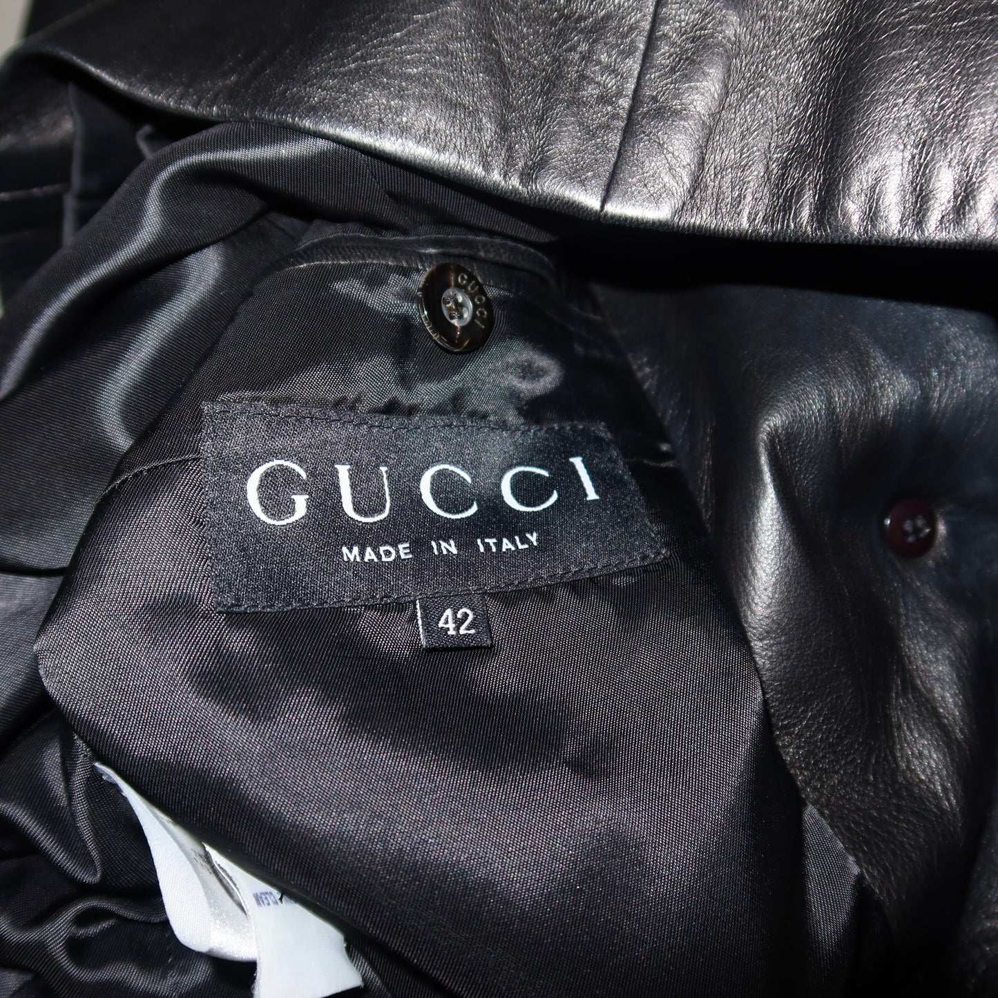 Gucci by Tom Ford AW1998 Leather Blazer