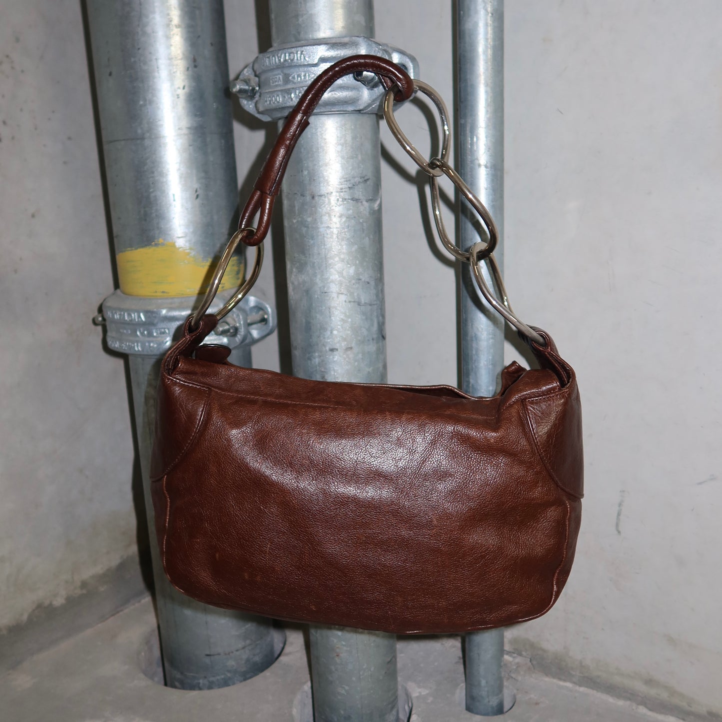 Marni Silver Ring Handle Bag
