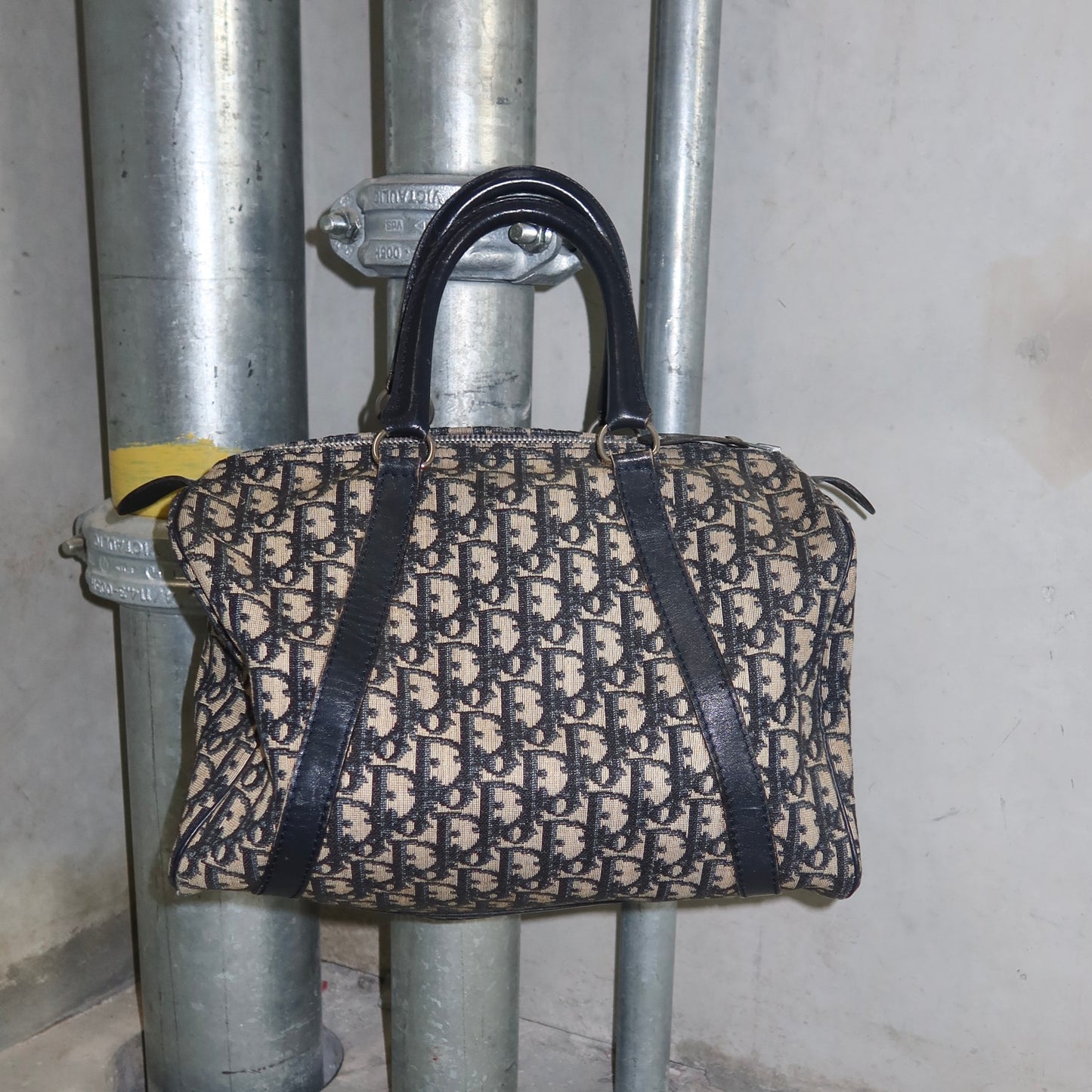 Dior Trotter Print Boston Bag