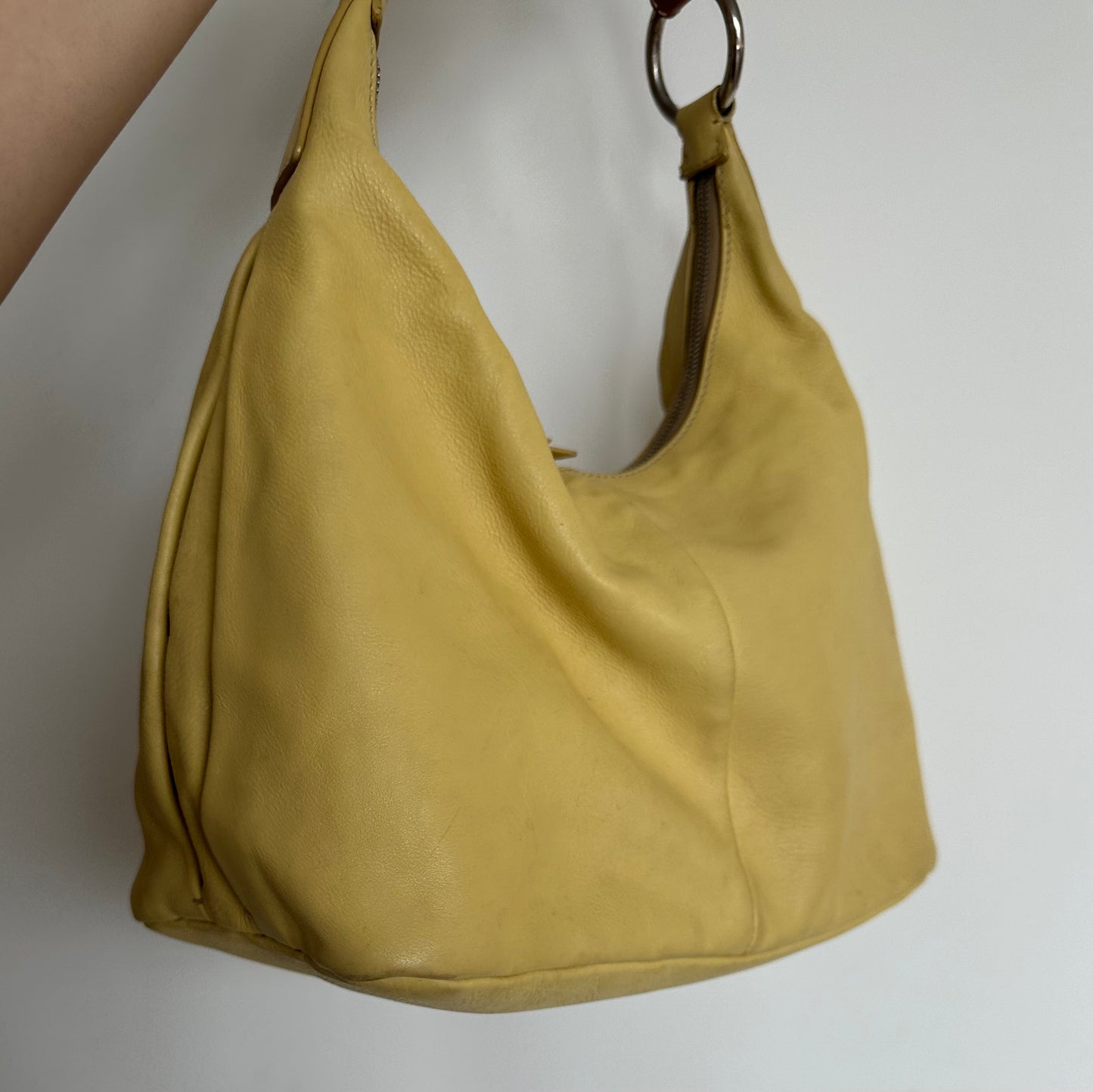 Miu Miu Yellow Leather Bag