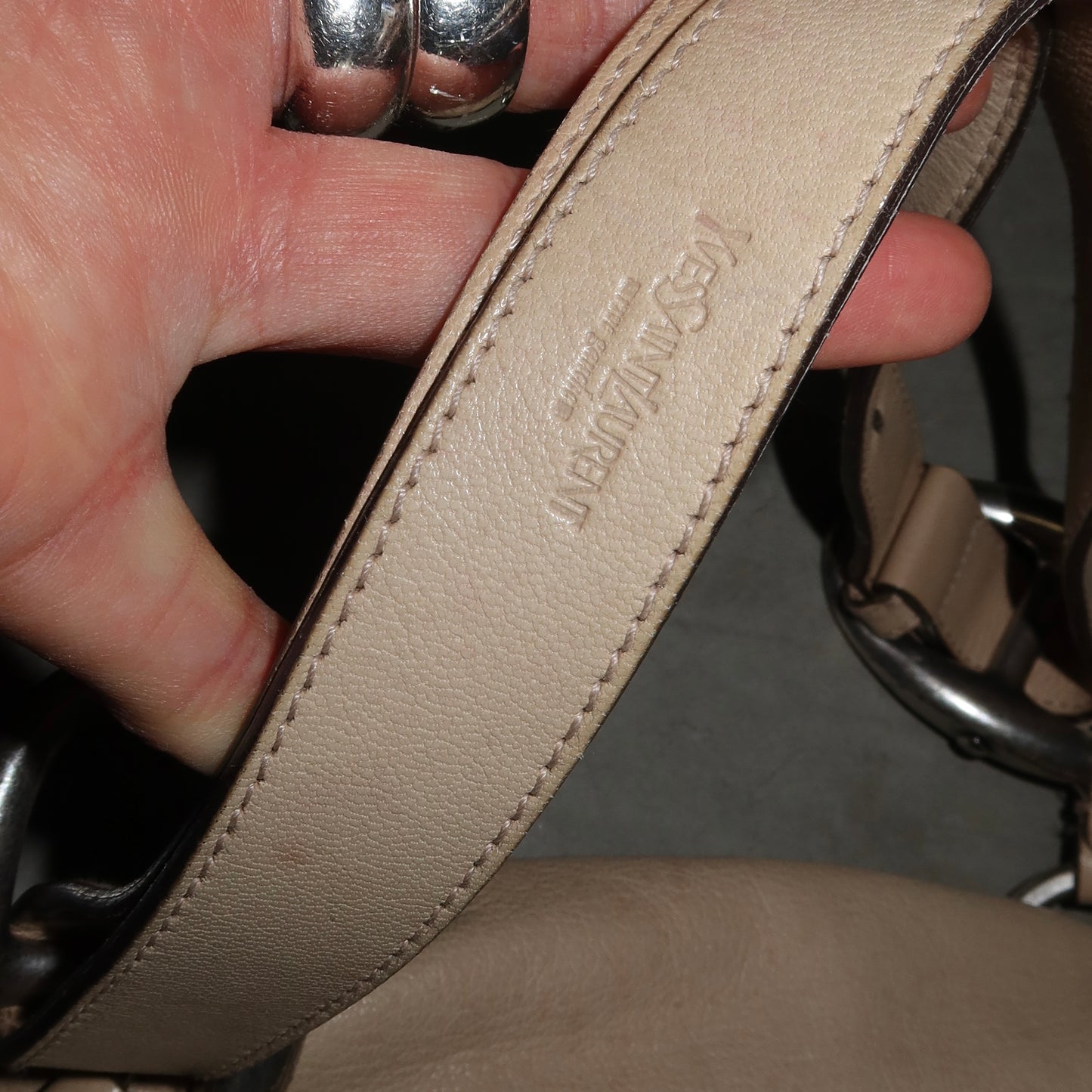 YSL Large Cream Nadja
