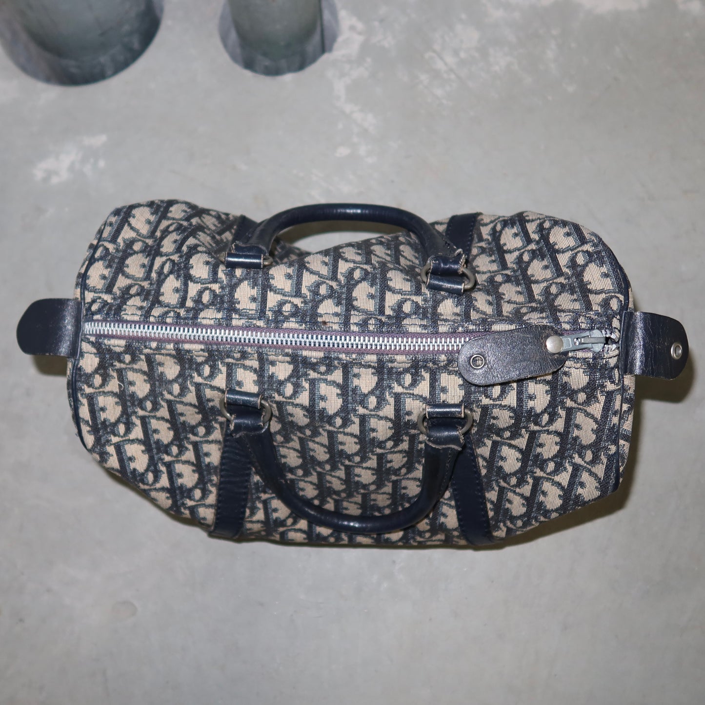 Dior Trotter Print Boston Bag