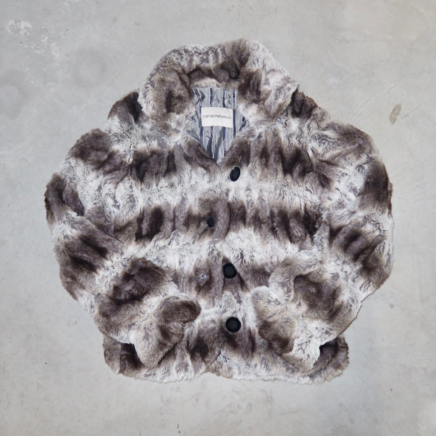 Emporio Armani AW2005 Faux Fur Coat