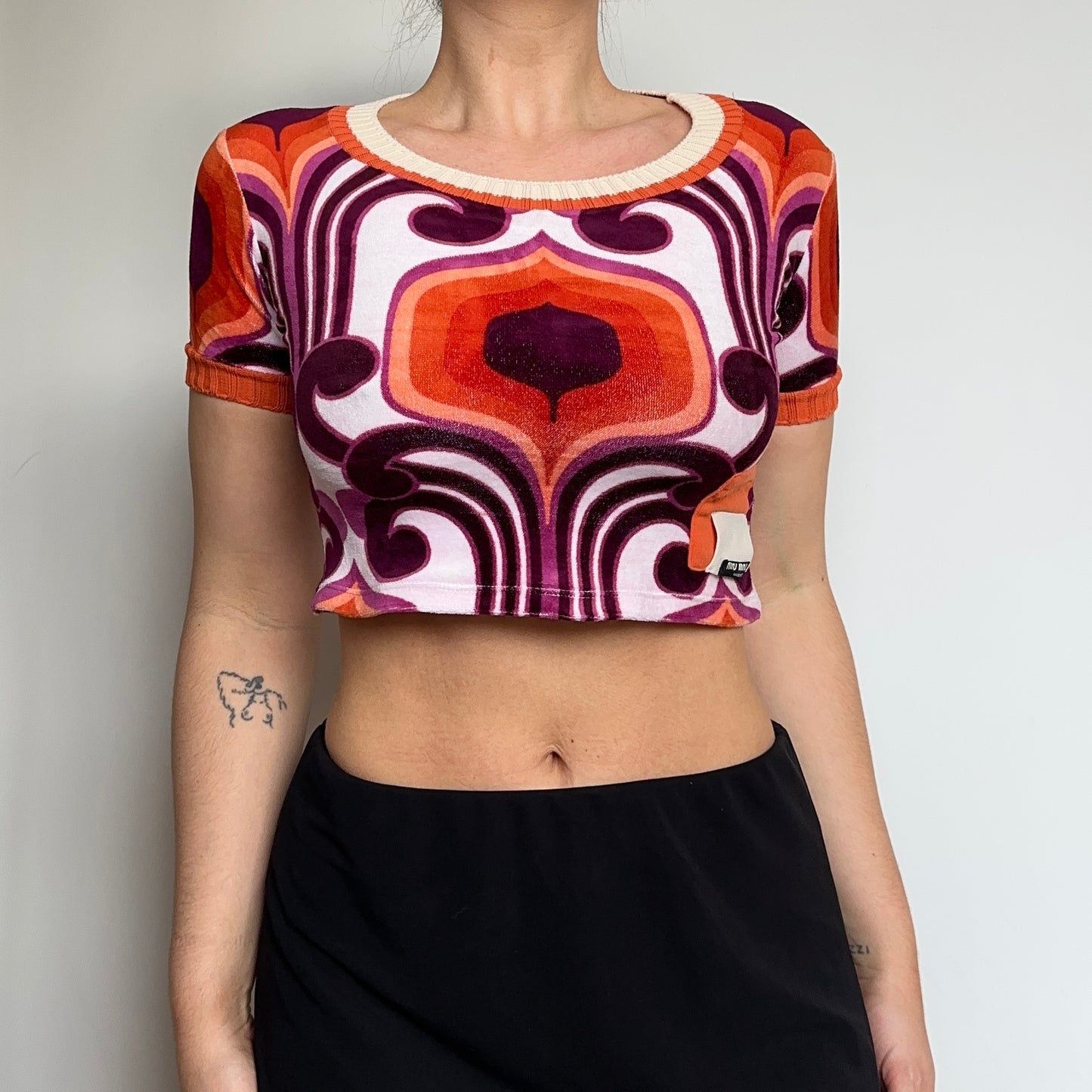 Miu Miu SS2005 Cropped Top