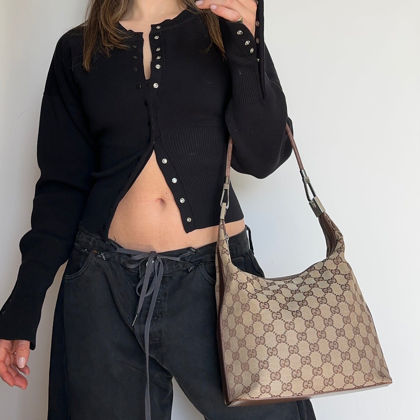 Gucci Monogram Shoulder Bag